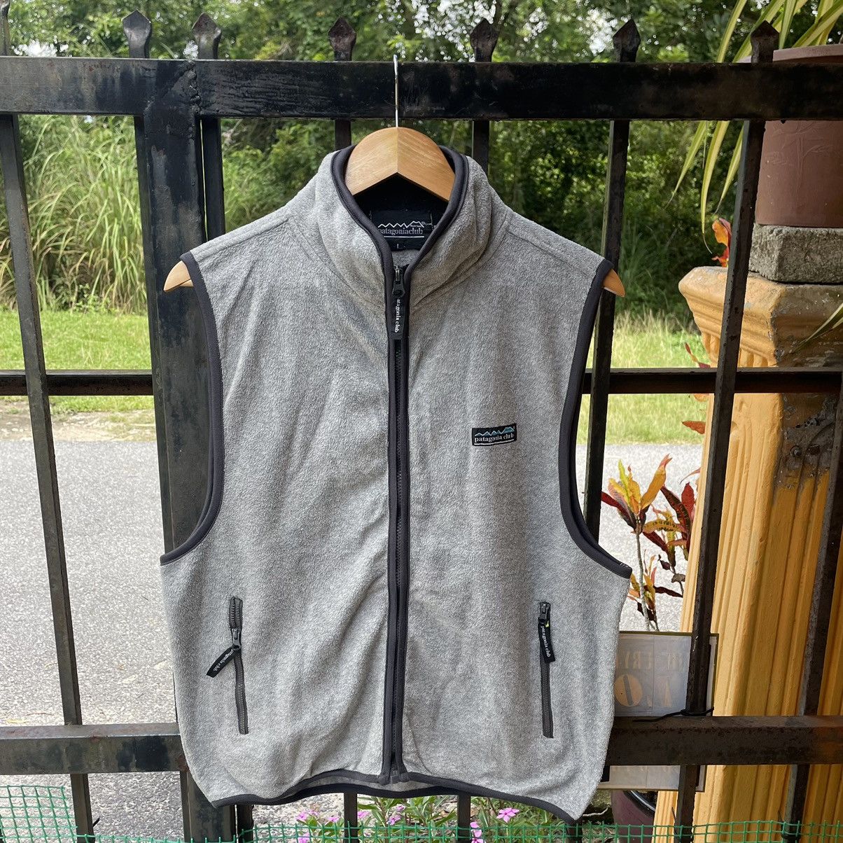 Patagonia × Vintage 🔥🔥Vintage Patagonia Full Zipper Retro Fleece Vest Jacket Size US S / EU 44-46 / 1 - 1 Thumbnail