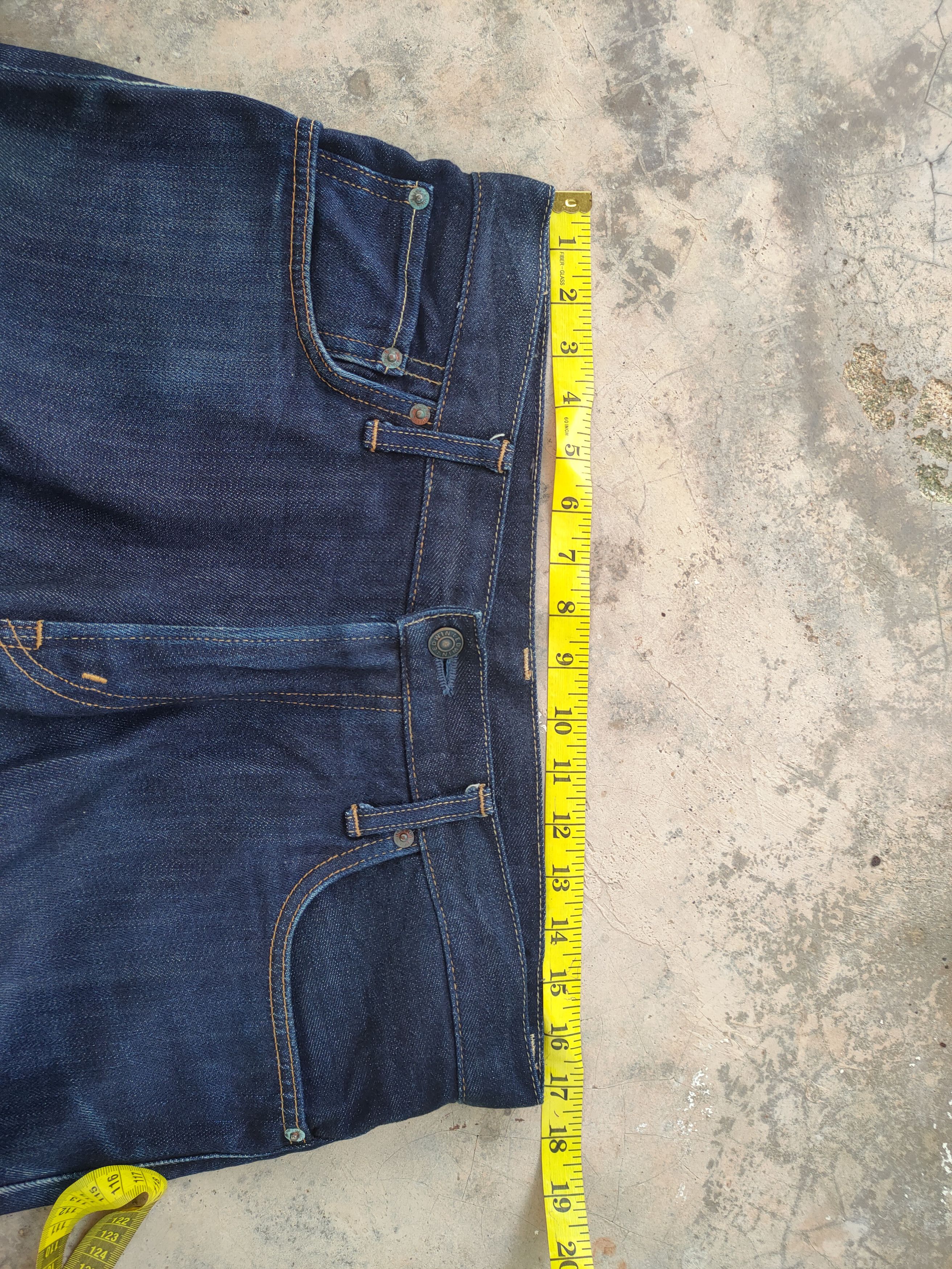 Edwin × Jean × Vintage W34 VINTAGE EDWIN RIPPED JEANS DENIM PANTS Size US 34 / EU 50 - 7 Thumbnail