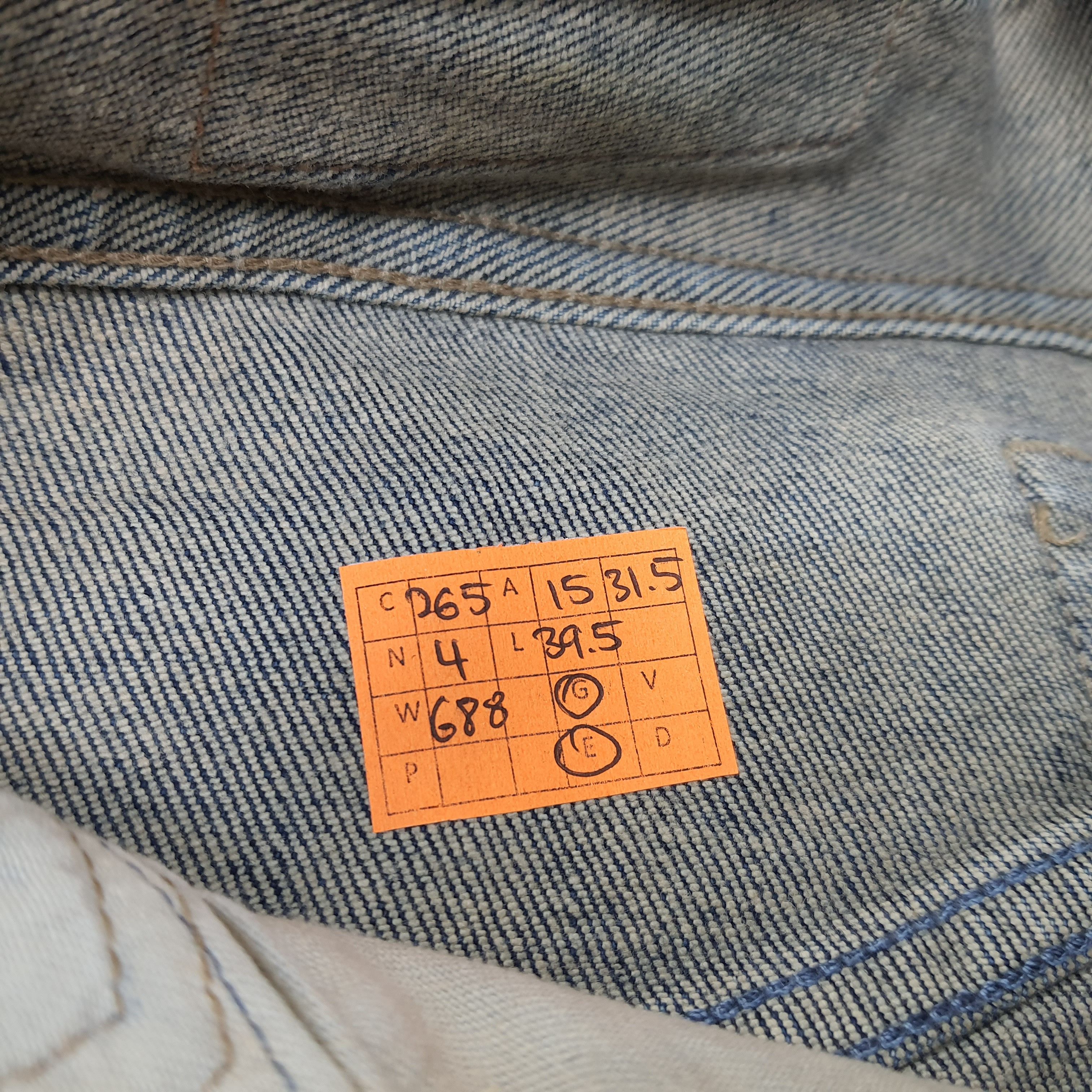 Hysteric Glamour Vintage Hysterics Patchwork Flare Custom Logo Jeans C265N4 Size 31" - 11 Thumbnail