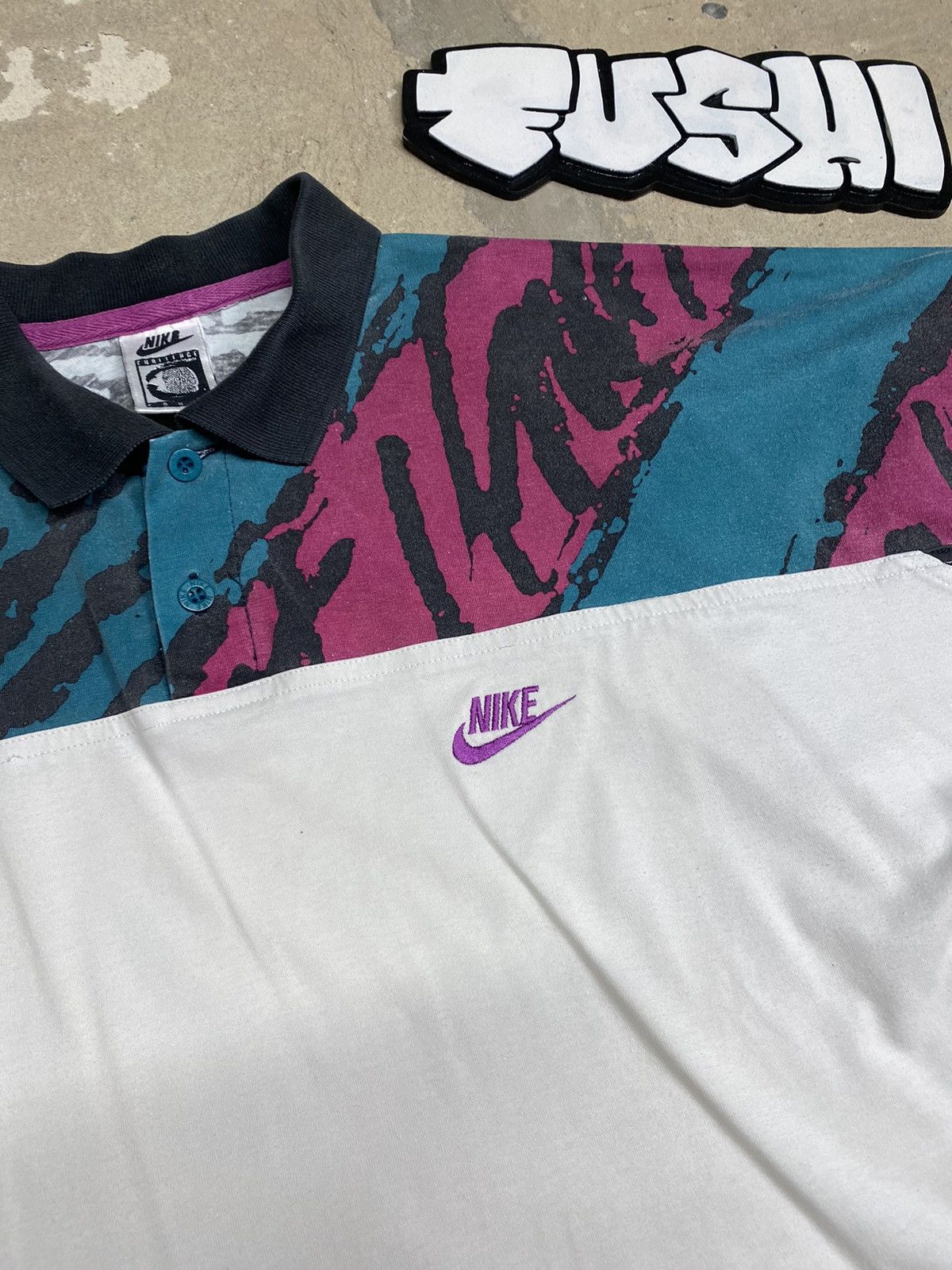 Nike Vintage Nike Challenge Court 90s Andre Agassi Size US M / EU 48-50 / 2 - 3 Thumbnail