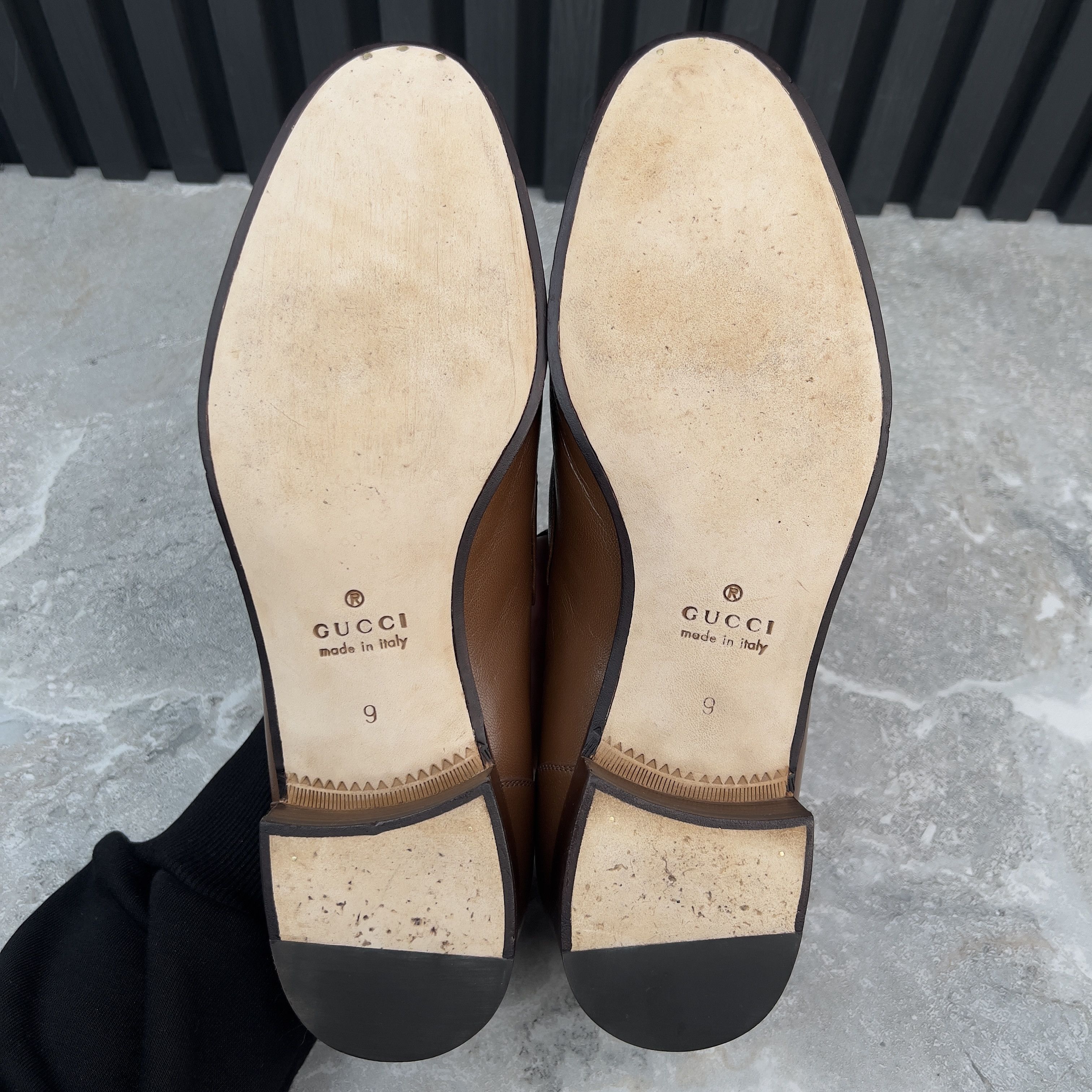 Gucci Gucci Quentin Web Horsebit Heels Loafers Leather Size US 9.5 / EU 42-43 - 10 Thumbnail