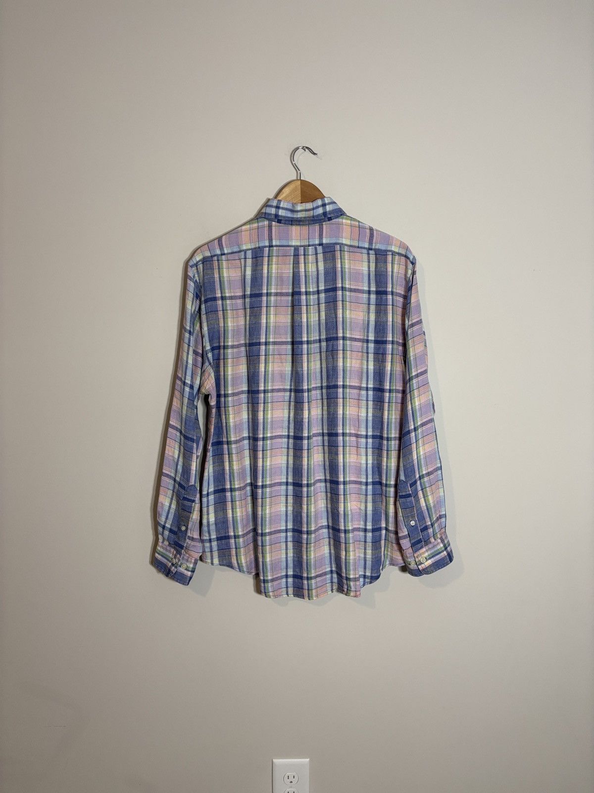Brooks Brothers Brooks Brothers Regent Irish Linen Button Down Shirt Large Size US L / EU 52-54 / 3 - 4 Thumbnail
