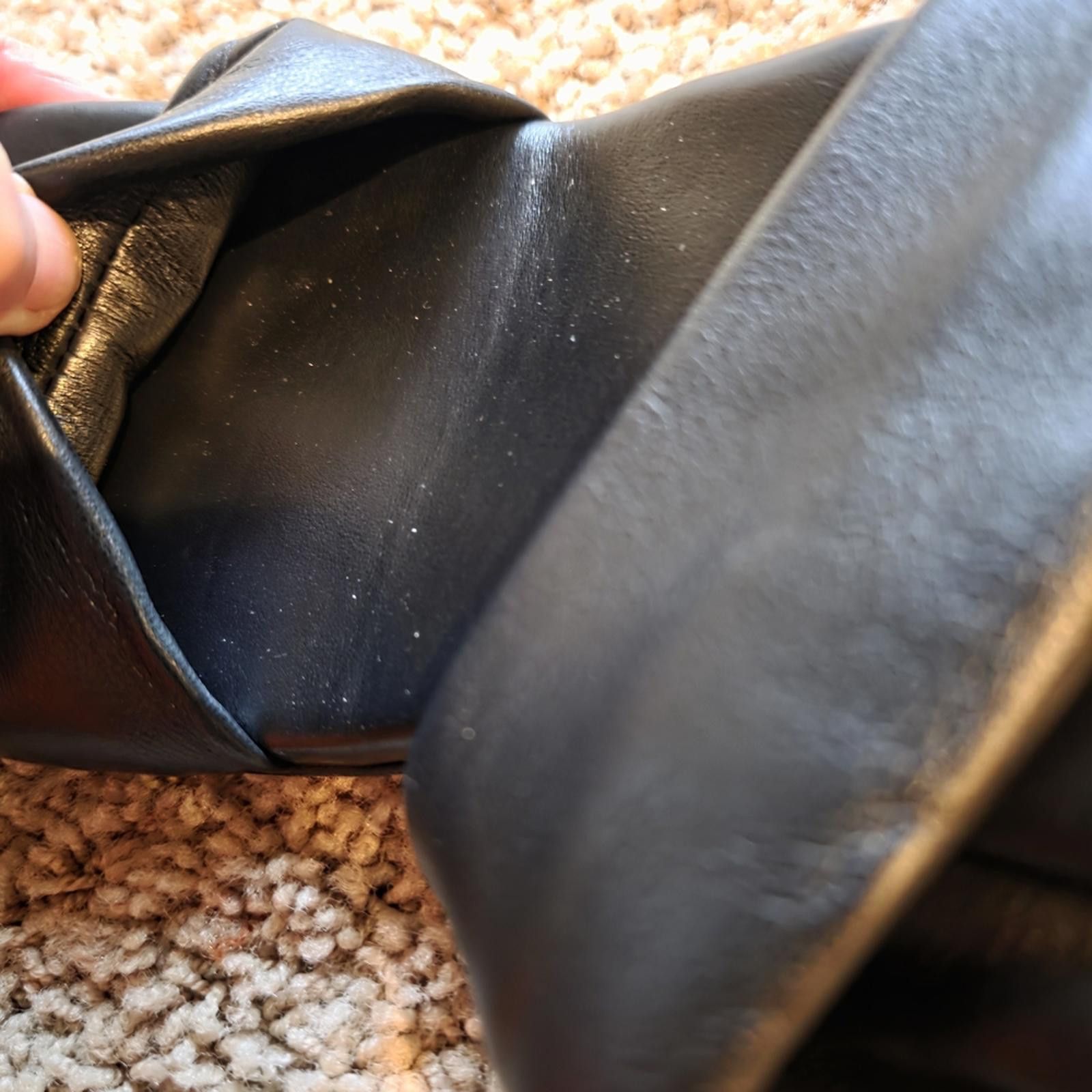 Other Designer, Made in Italy Chic Black & Tan Block Heel Sandals Size US 7.5 / IT 37.5 - 8 Thumbnail