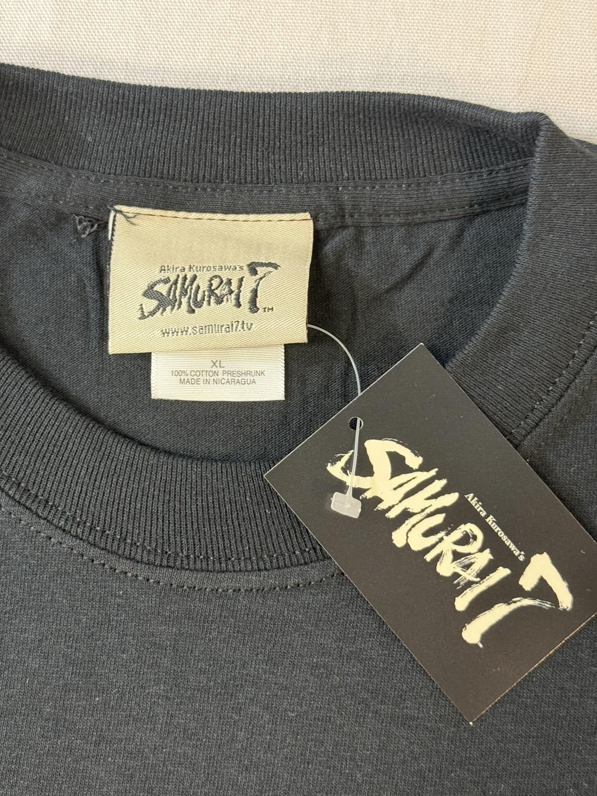 Designer VTG Samurai 7 Anime Promo T-shirt 2004 Akira Kurosawa XL Size US L / EU 52-54 / 3 - 2 Thumbnail