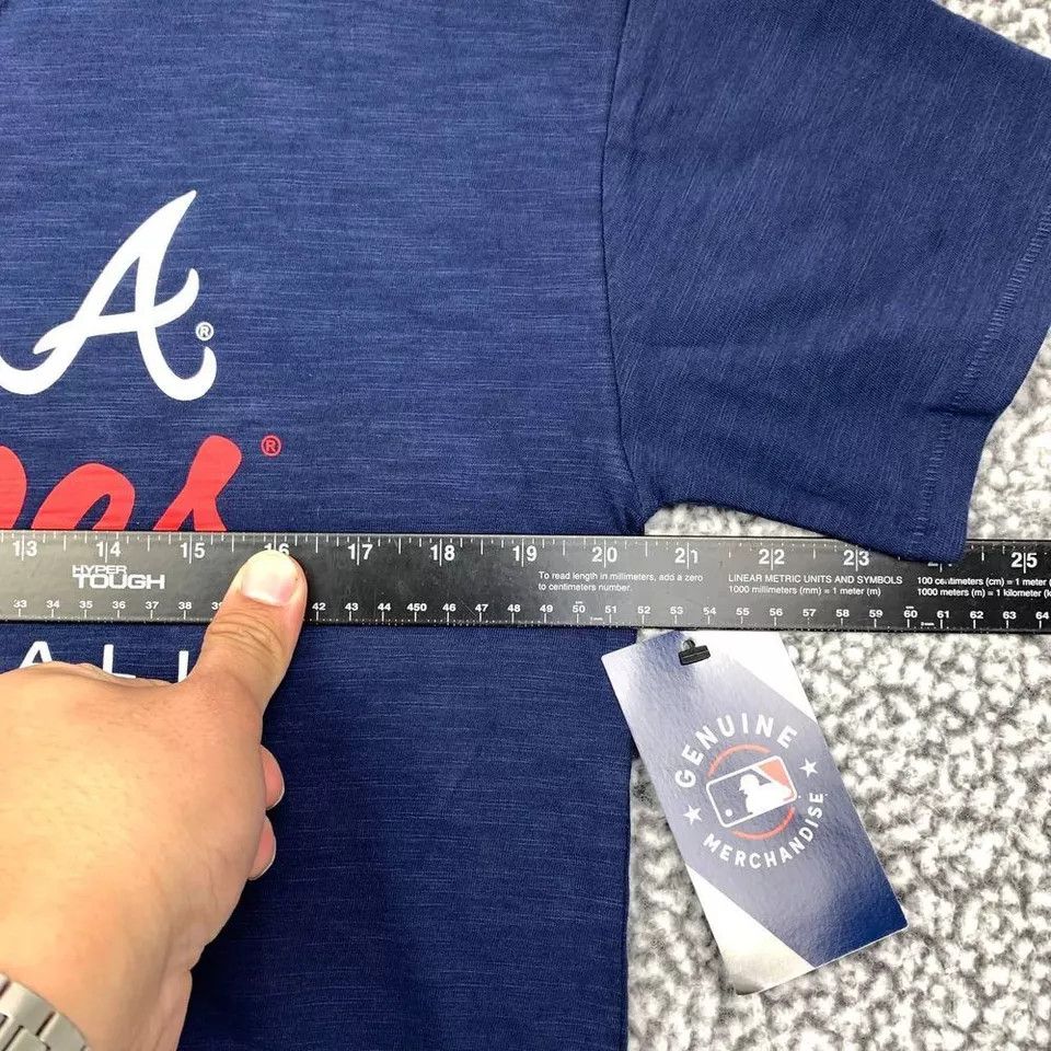 Other Atlanta Braves Shirt Women M Fanatics Short Sleeve Cotton Size M / US 6-8 / IT 42-44 - 6 Thumbnail