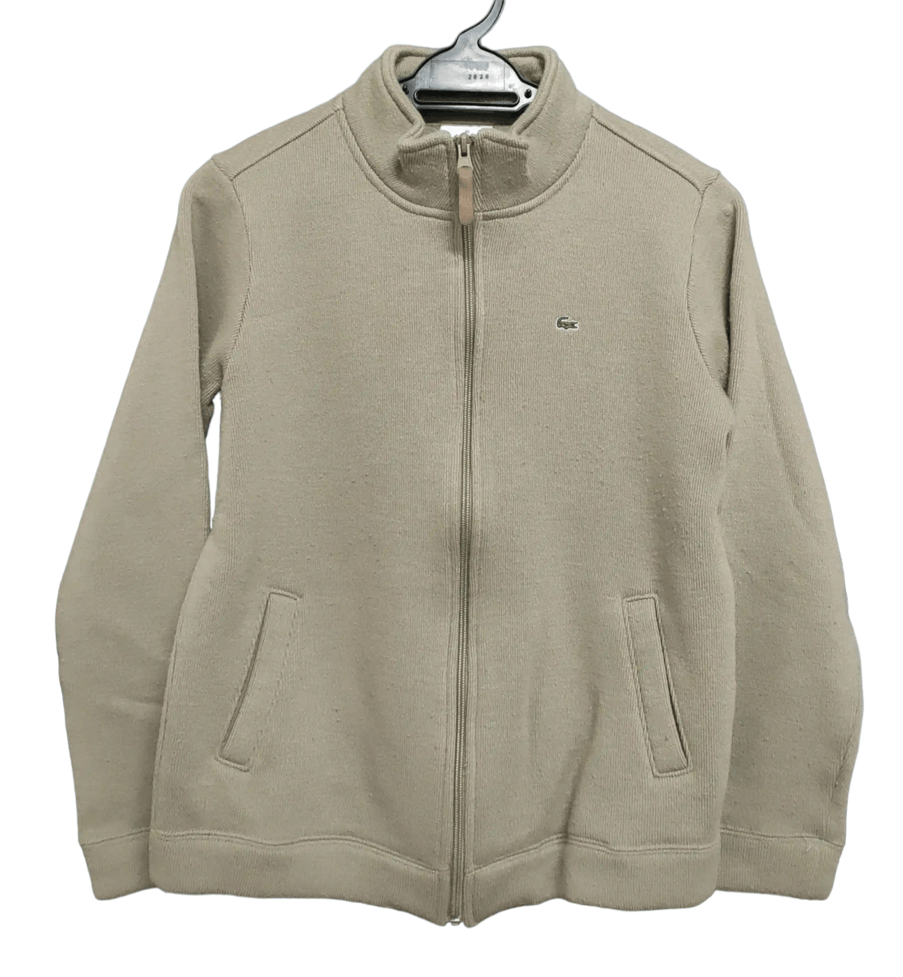 Lacoste Vintage Lacoste Zip up Wool sweater Size US S / EU 44-46 / 1 - 1 Thumbnail