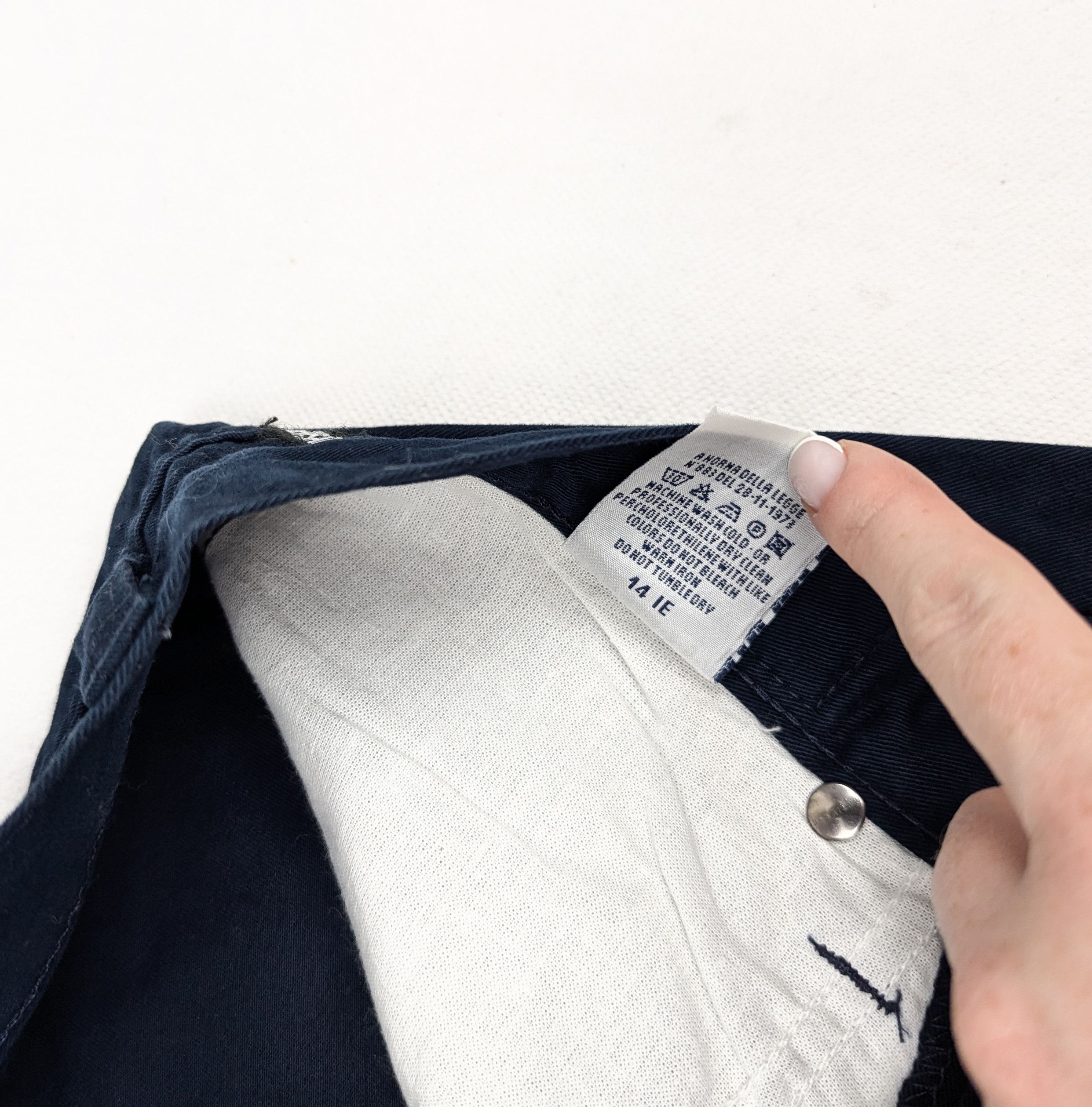 Versace Jeans Couture Versace Jeans Couture navy blue trousers S Size 26" / US 2 / IT 38 - 5 Thumbnail