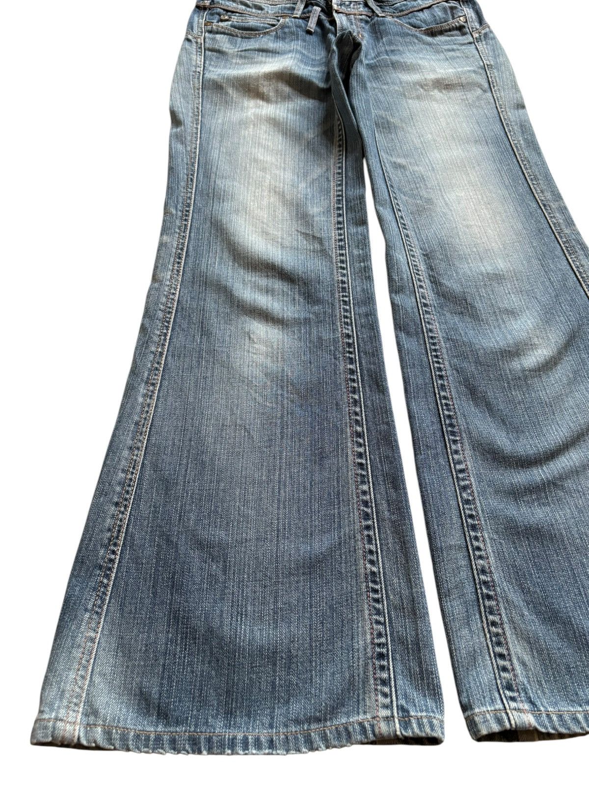 Japanese Brand Vintage Japanese Brand Mud Wash Bootcut Flare Jeans Size US 31 - 6 Thumbnail