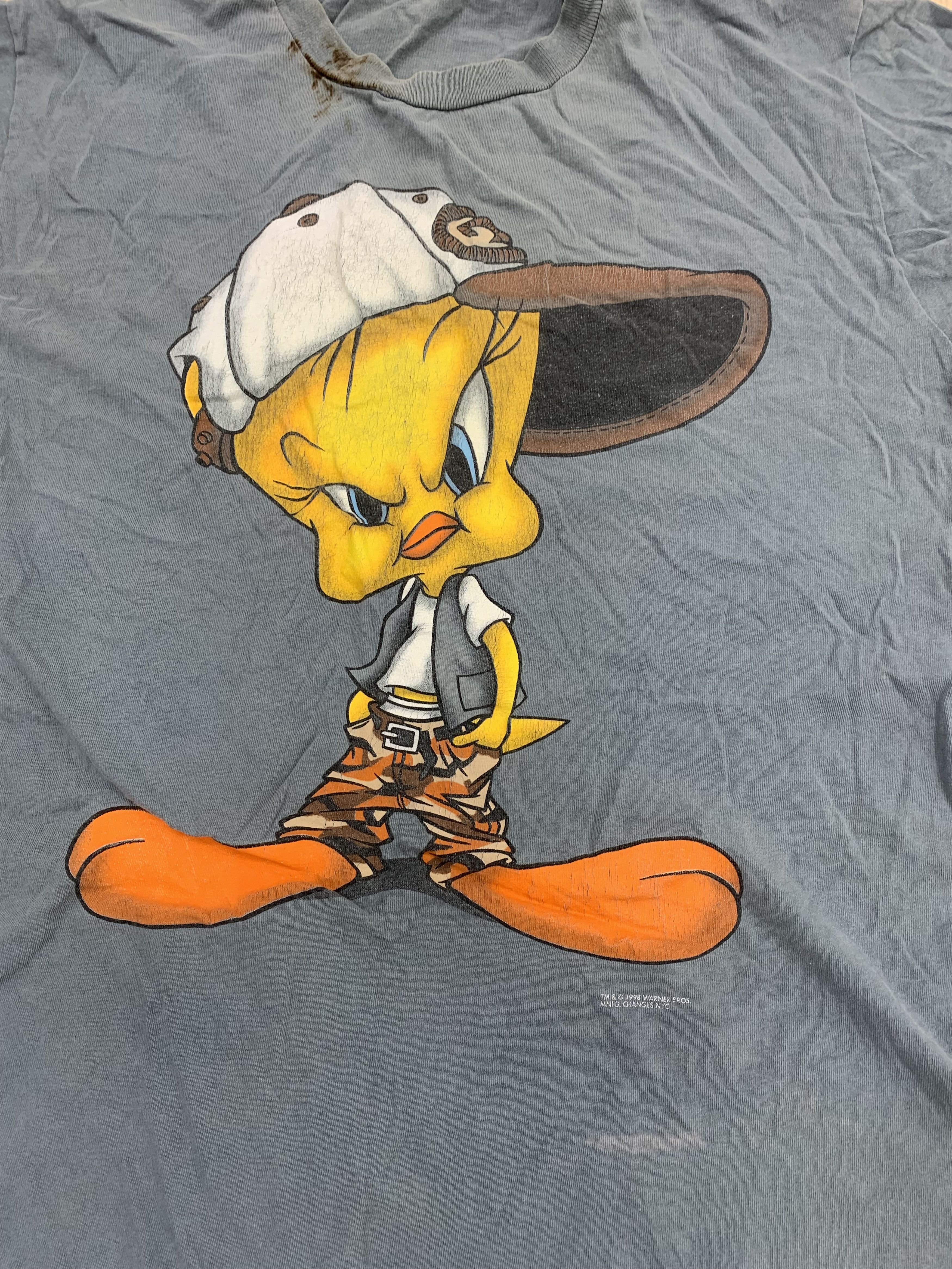 Anime × Marvel Comics × Warner Bros LOONEY TUNES SHIRT MARVEL DC COMICS Size US L / EU 52-54 / 3 - 2 Thumbnail