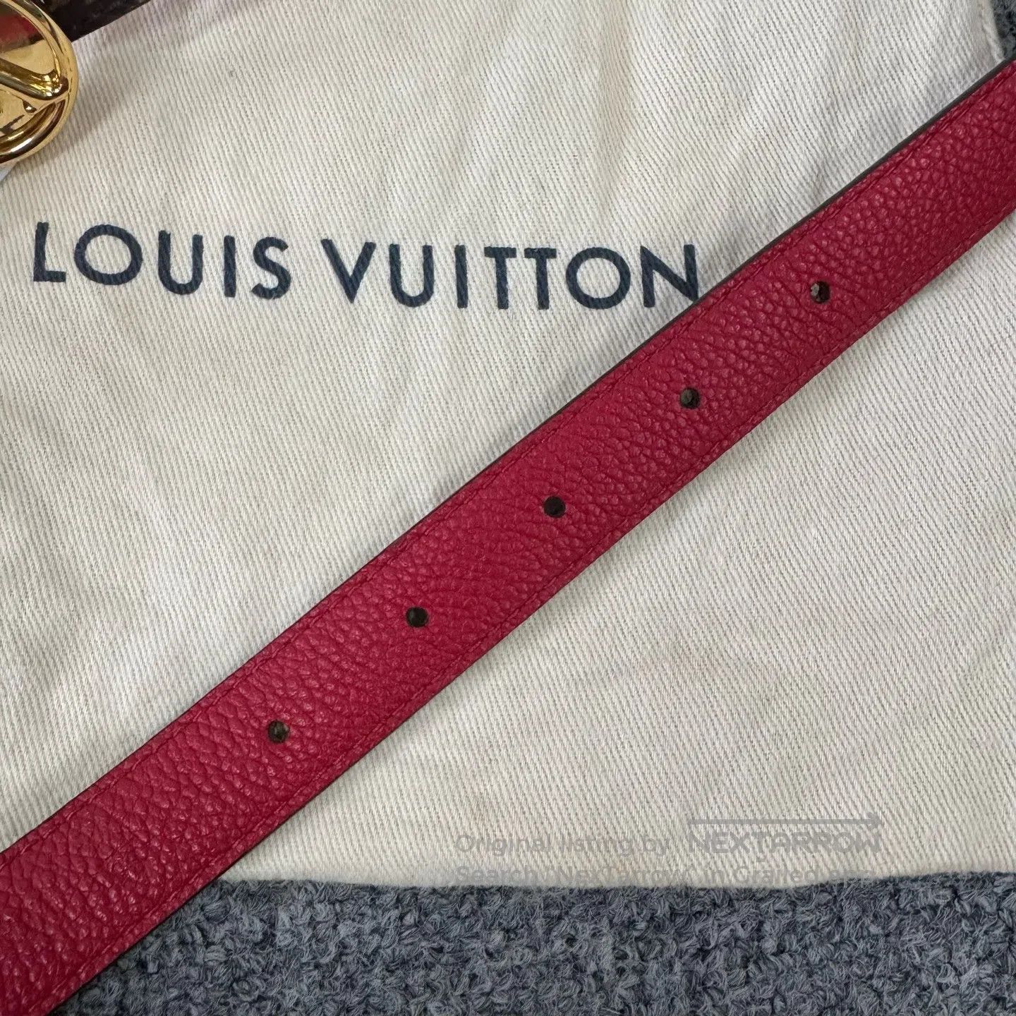Louis Vuitton Louis Vuitton Double-sided round buckle, vintage pattern, Size ONE SIZE - 6 Thumbnail
