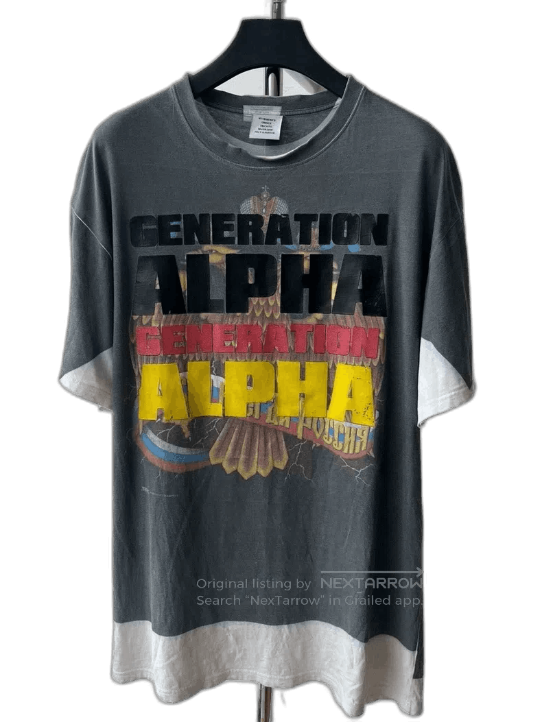 Vetements Vetements Generation Alpha T. Size US XS / EU 42 / 0 - 1 Thumbnail