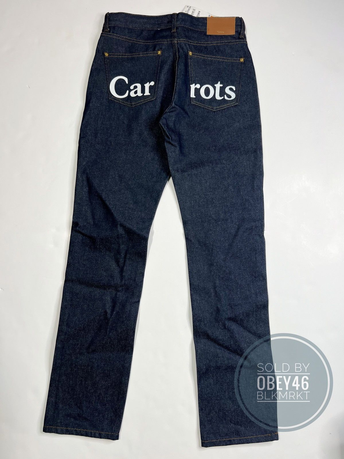 Carrots by Anwar Carrots Anwar Carrots Wordmark Slim Straight Denim Jeans Size US 32 / EU 48 - 4 Thumbnail