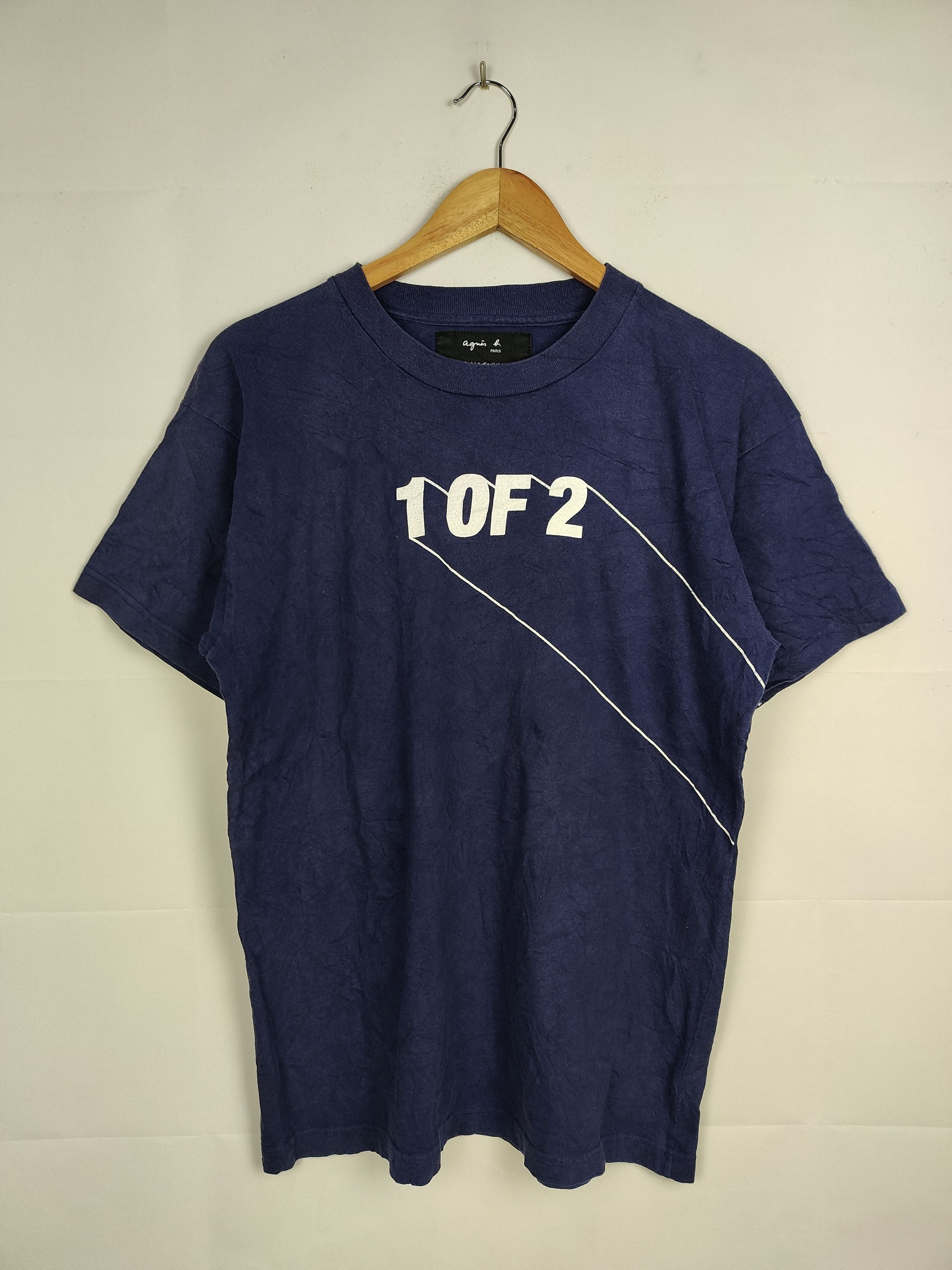 Vintage × agnes b. Agnes B. Paris T-shirt d'artiste Size US M / EU 48-50 / 2 - 1 Thumbnail