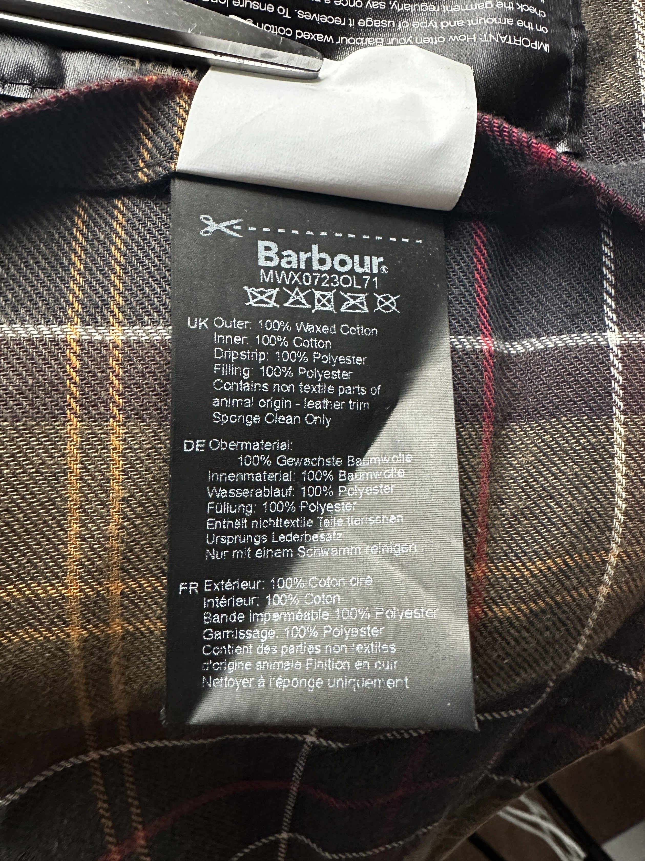 Barbour Barbour Westmorland Jacket Vest British Style Waxed Cotton Size US XL / EU 56 / 4 - 20 Thumbnail
