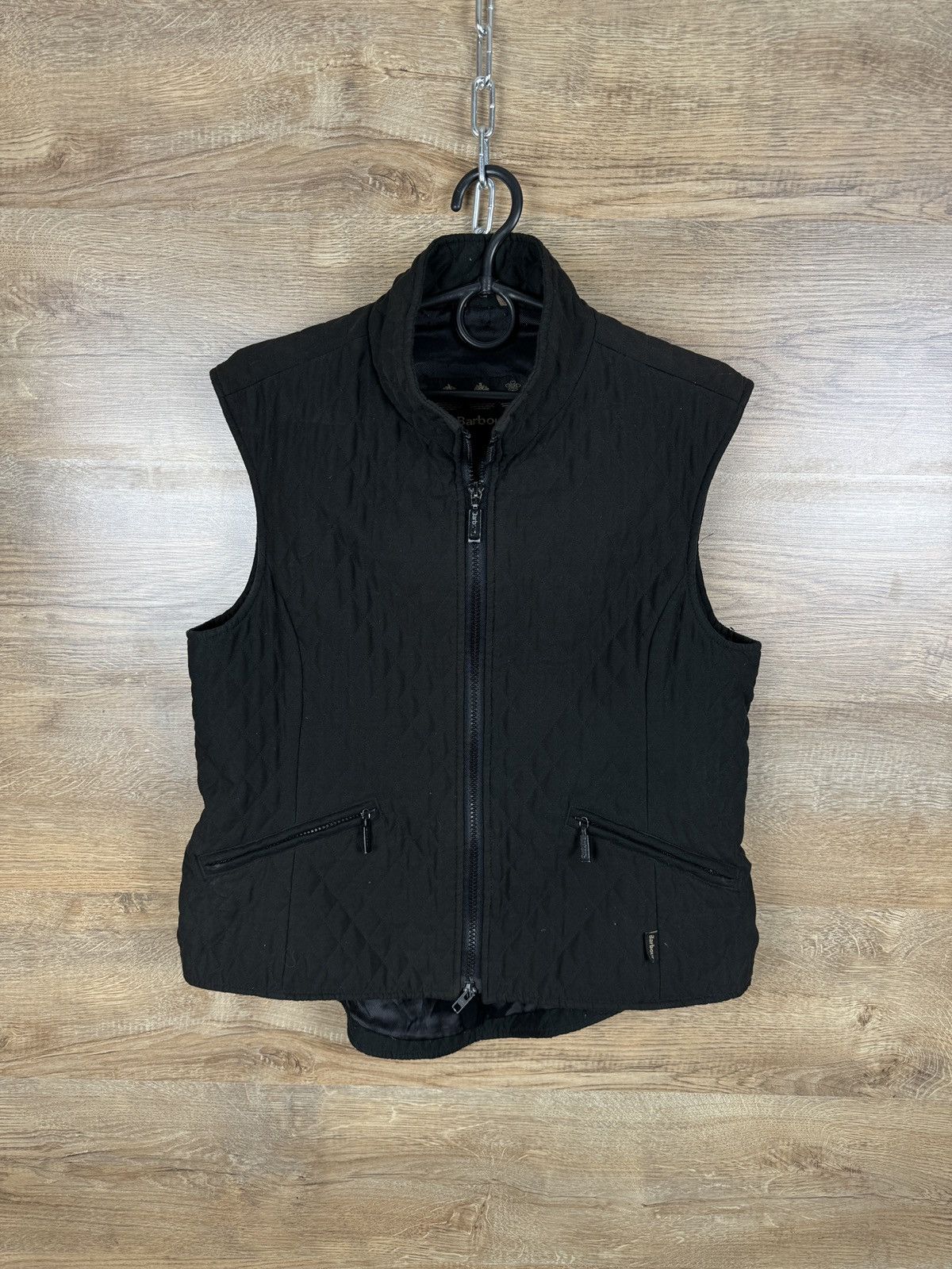 Barbour Women’s Barbour QUILT WAISTCOAT vest quilted size US 8 Size M / US 6-8 / IT 42-44 - 13 Thumbnail