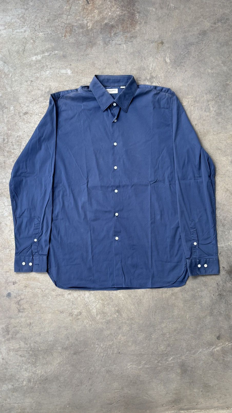 Burberry Burberry Long Shirt Blue Size US L / EU 52-54 / 3 - 1 Thumbnail