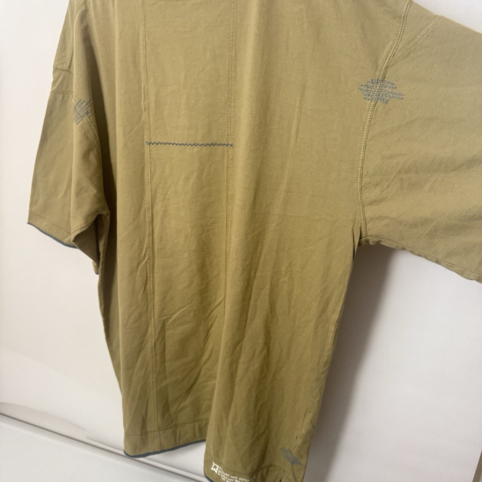 Other Bog River T Shirt Cotton Green Embroidered Stitching Gorp Size US XL / EU 56 / 4 - 5 Thumbnail