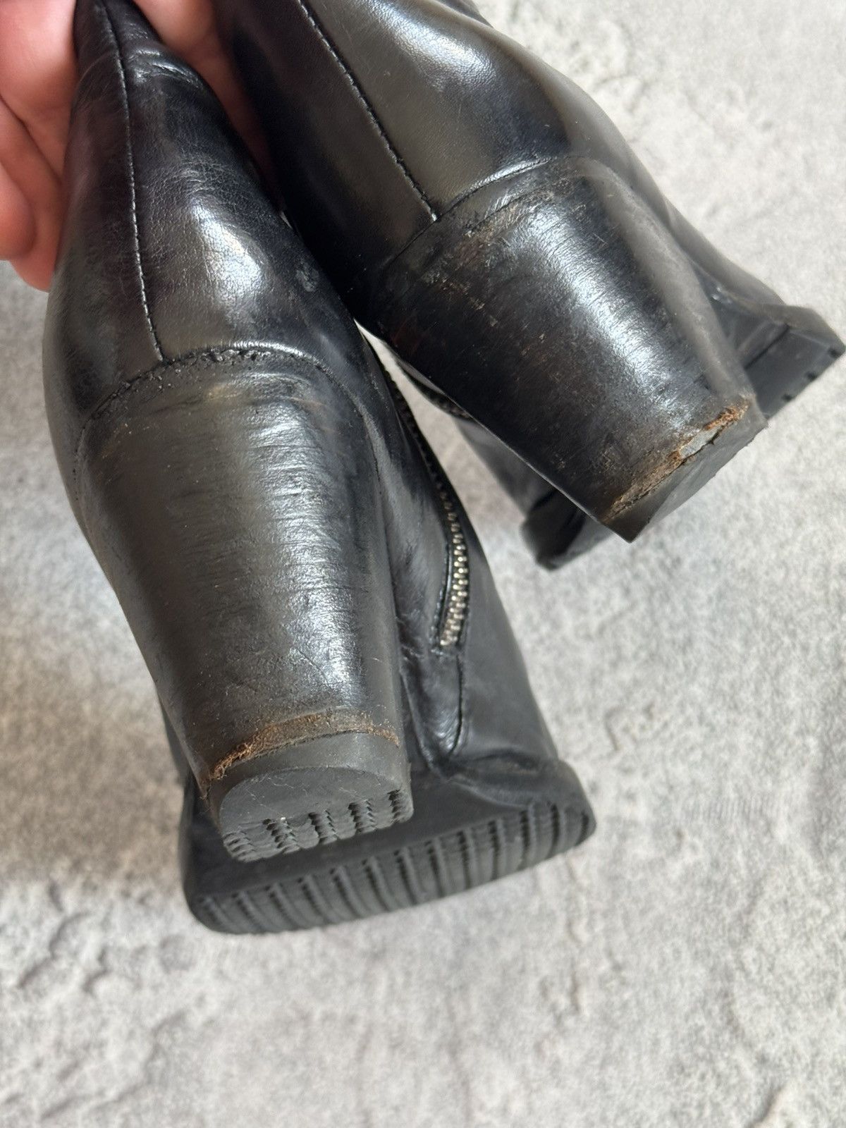 Officine Creative Officine Creative 37size leather knee high boots block heels Size US 7 / IT 37 - 17 Thumbnail