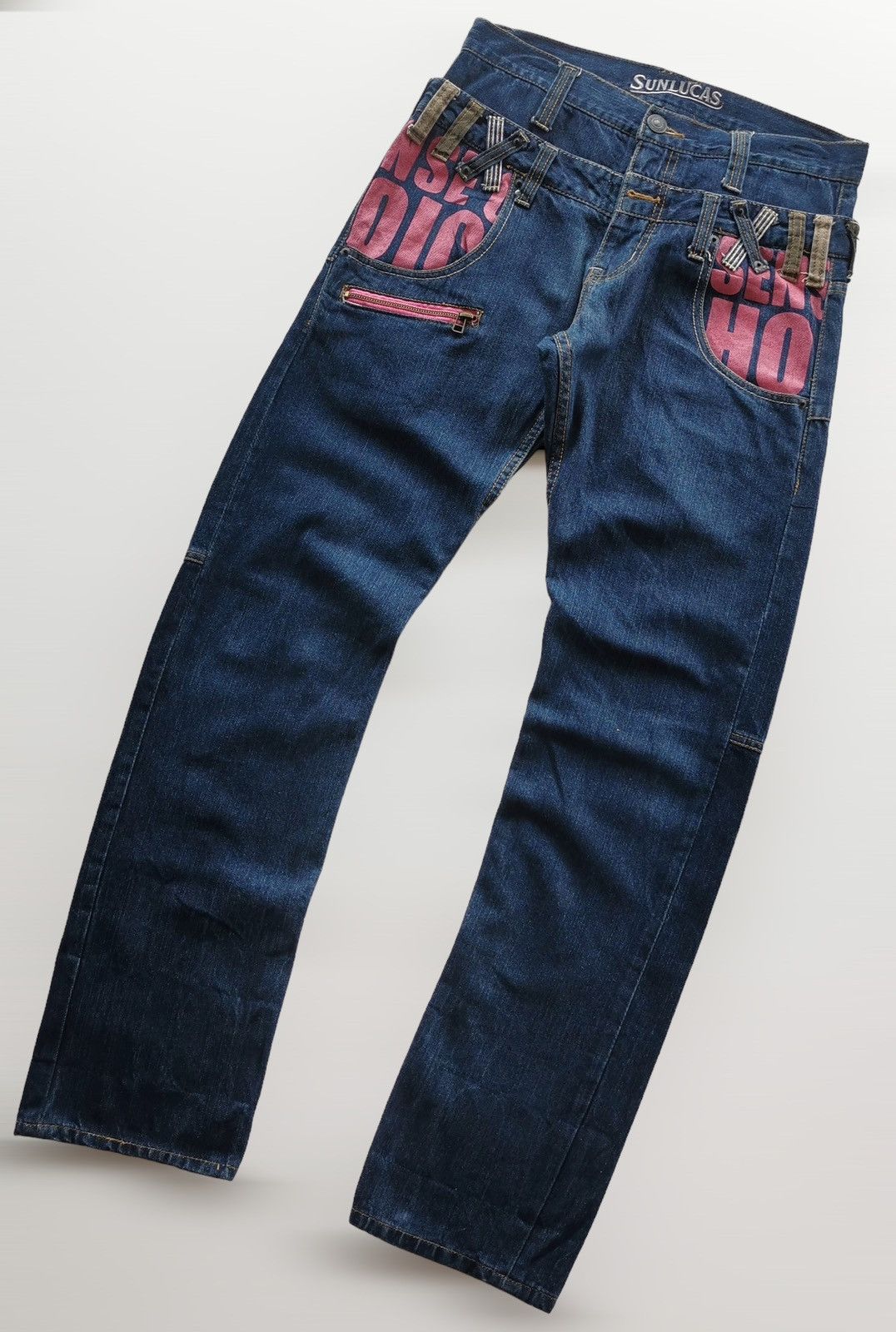 Hysteric Glamour Double waisted Sunlucas Denim Jeans Size US 31 - 2 Thumbnail