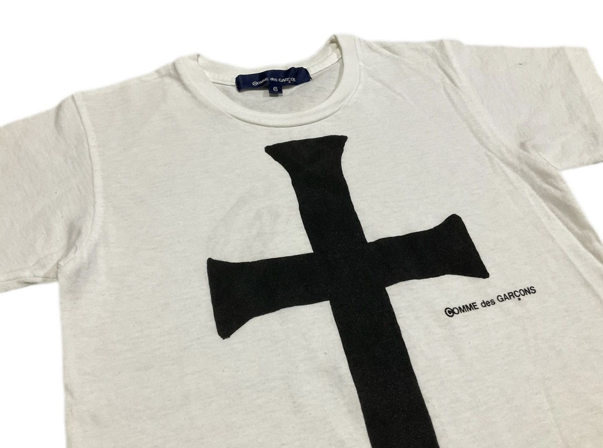 Comme des Garcons × Comme des Garcons Homme × Comme des Garcons SHIRT 🔥Rare Archived Ad1992 Comme Des Garcons Kids Cross Shirt Size US XXS / EU 40 - 4 Thumbnail