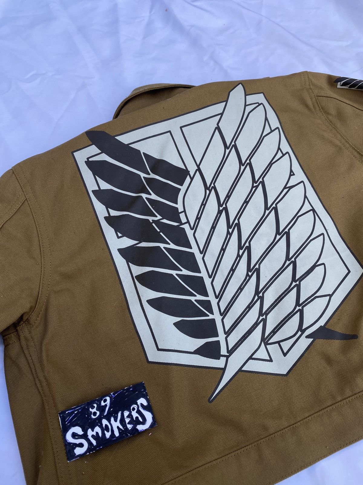 Anime × Japanese Brand Vintage cospa Attack on titan shingeki no kyojin crop jacket Size US S / EU 44-46 / 1 - 8 Thumbnail