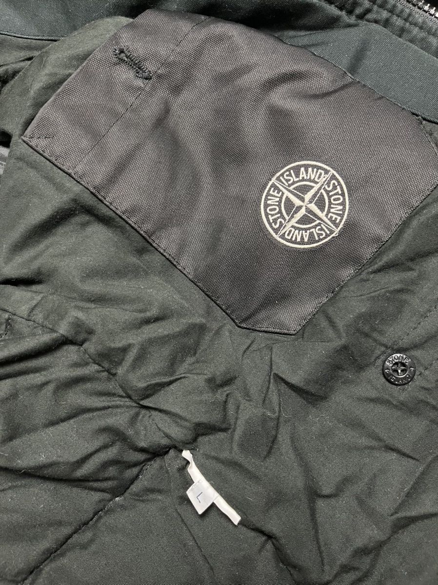 Stone Island Mesh Reflective Down Puffer Jacket Size US L / EU 52-54 / 3 - 6 Thumbnail