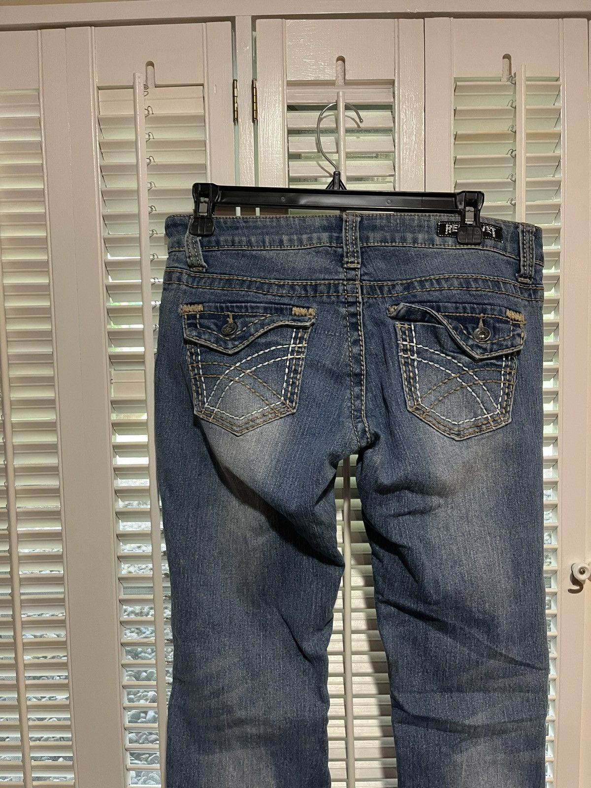Vintage 2000s Y2K Faded Jeans Club / 9 Size 30" / US 8 / IT 44 - 2 Thumbnail