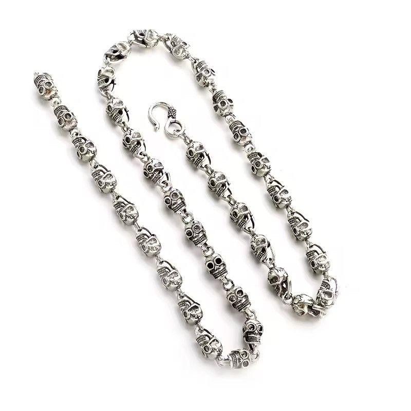 Jewelry Gothic Skulls Pants Chain Size ONE SIZE - 1 Thumbnail