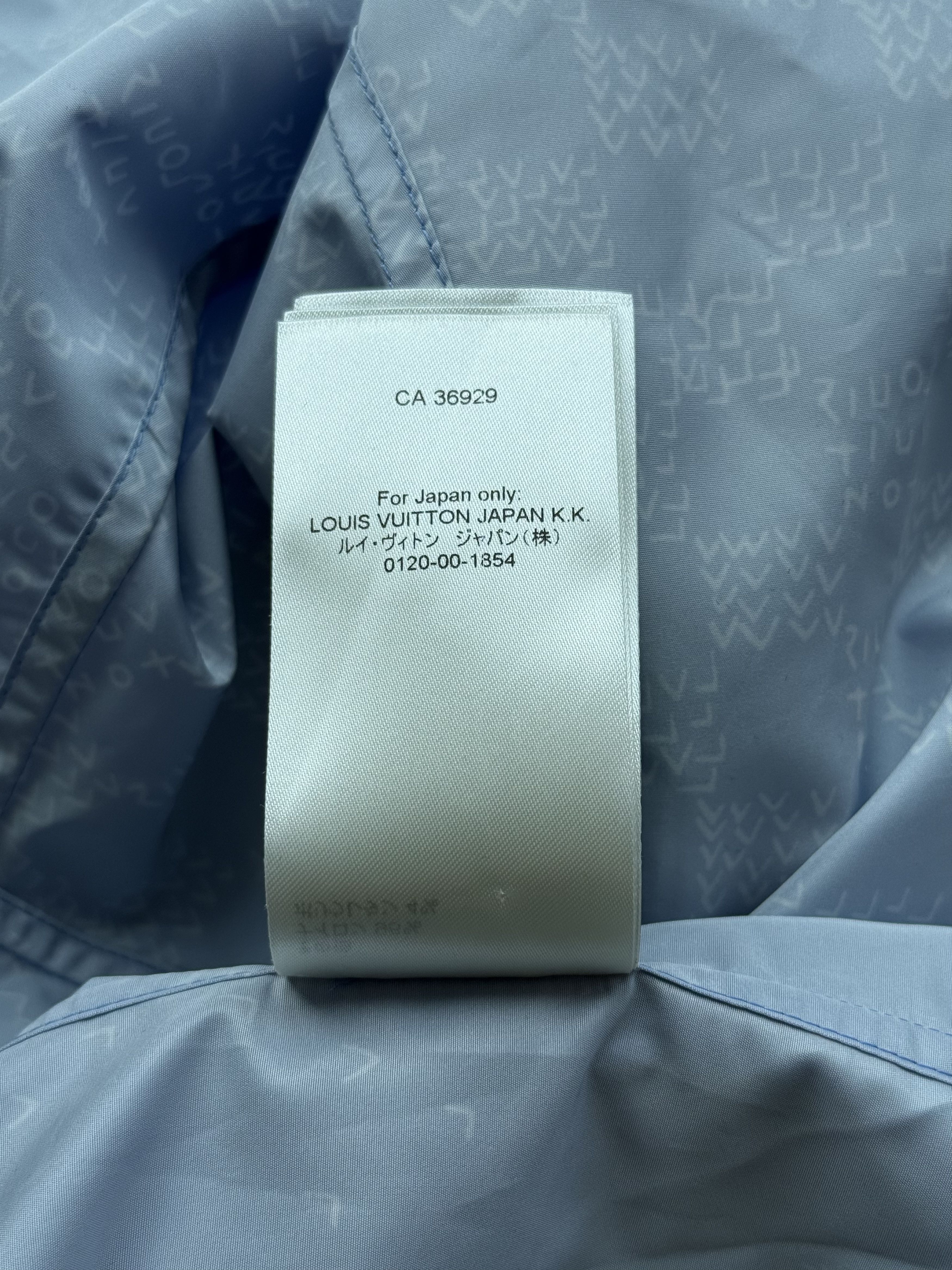 Louis Vuitton Louis Vuitton Blue LV Spread Damier Windbreaker Size US XL / EU 56 / 4 - 8 Thumbnail