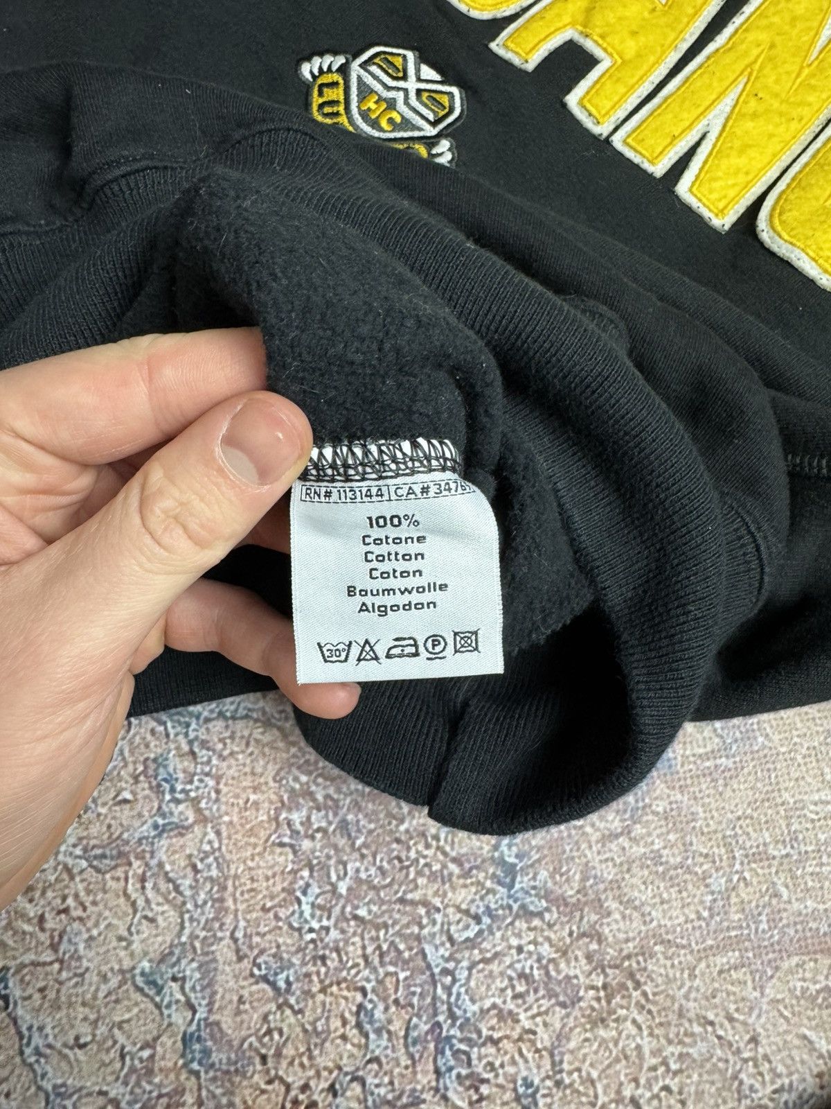 Kappa HC LUGANO ICE HOCKEY CLUB TRACK TOP JACKET KAPPA BLACK Size US XXL / EU 58 / 5 - 12 Thumbnail