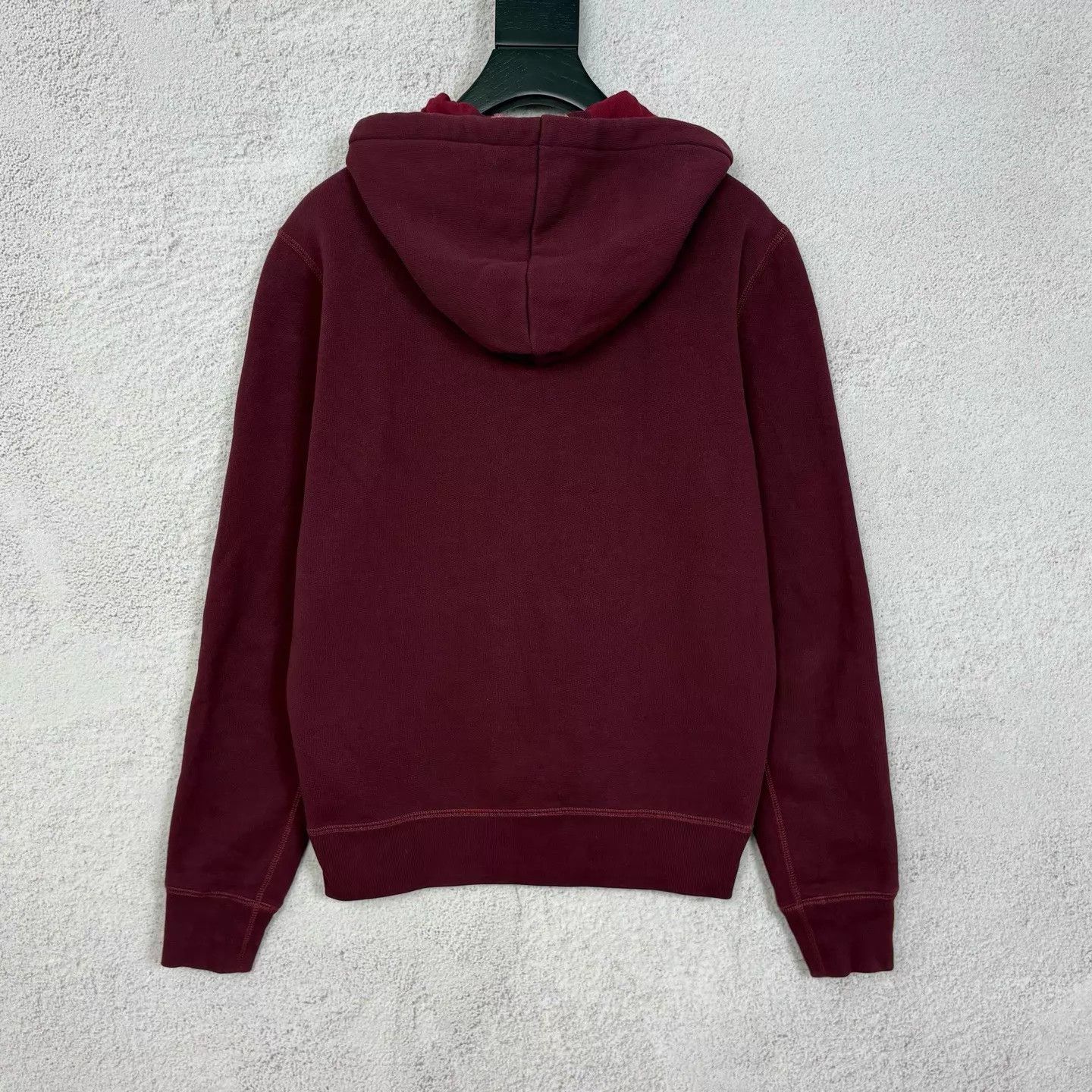 Burberry Burberry Wine Red Equestrian Knight Zip Hooded Jacket S Size S / US 4 / IT 40 - 2 Thumbnail