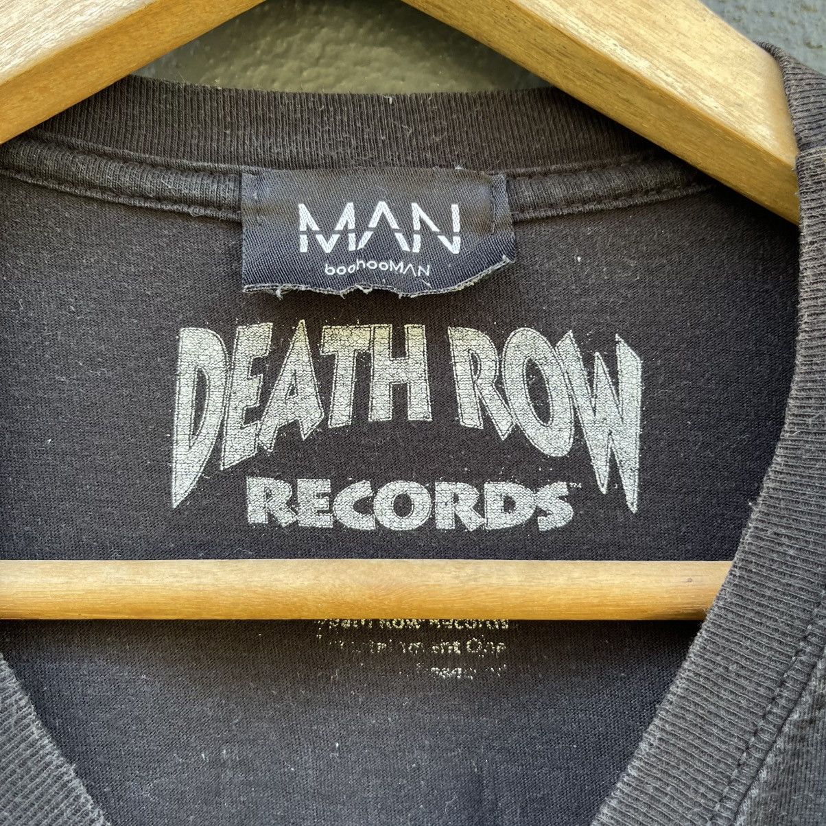 Death Row Records Thrashed Faded Death Row Records ERD GRUNGE Tee Size US L / EU 52-54 / 3 - 6 Thumbnail