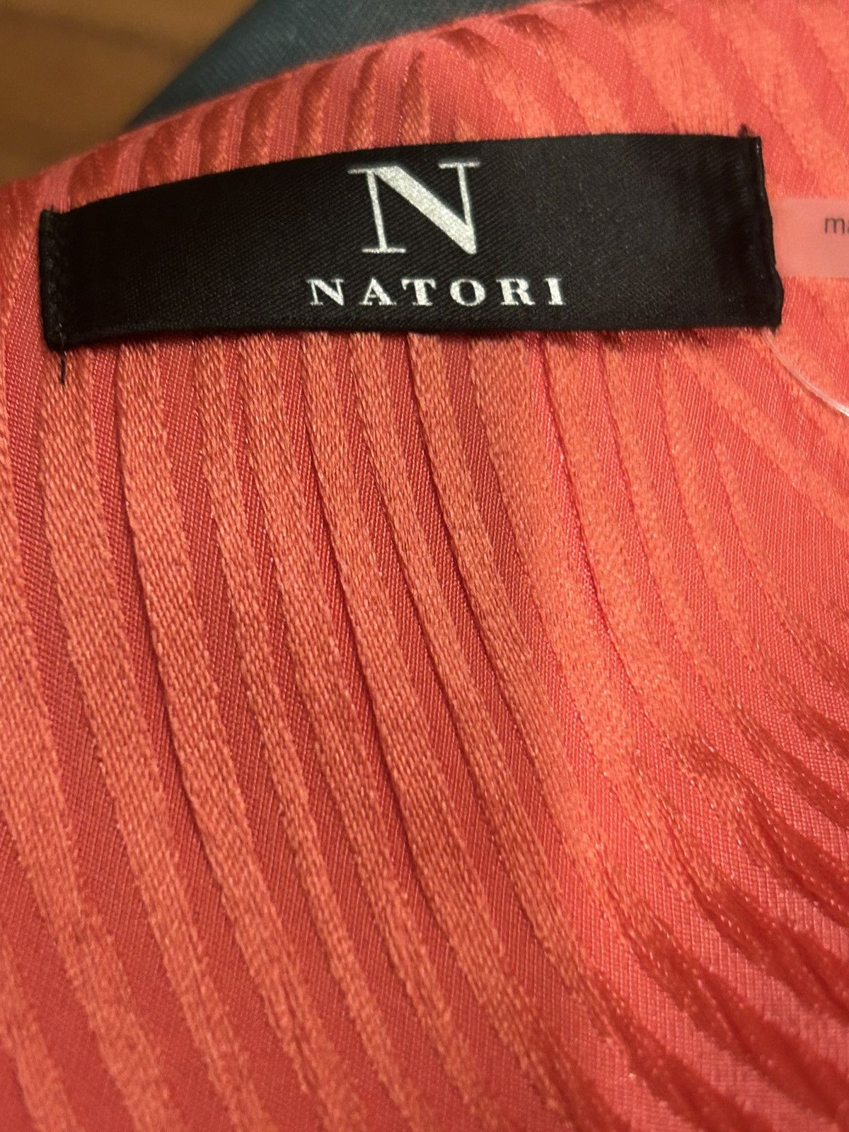Other Natori Scroll Jacquard Dress WITH POCKETS Coral Size XL / US 12-14 / IT 48-50 - 4 Thumbnail