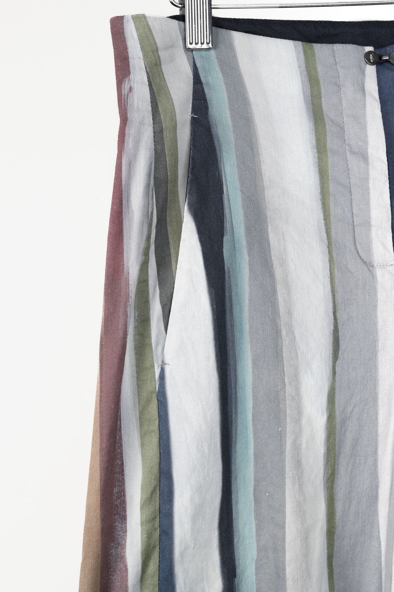 Annette Gortz Annette Gortz Caro White-Multicoloured Tapered Pants Size 30" / US 8 / IT 44 - 5 Thumbnail