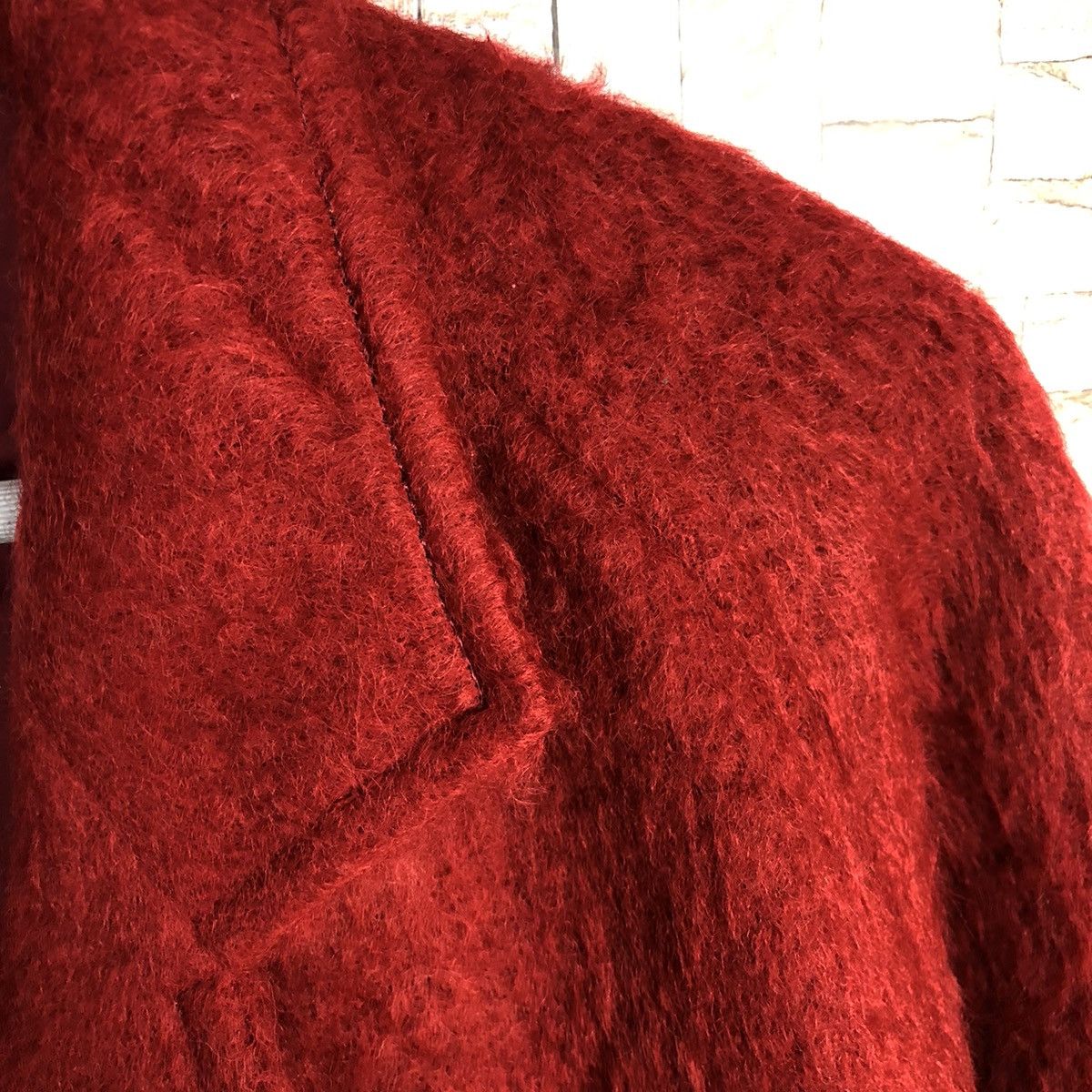 Blaze × Japanese Brand Sport Vibe vintage mohair Red Blazzer #A298 Size M / US 6-8 / IT 42-44 - 11 Thumbnail