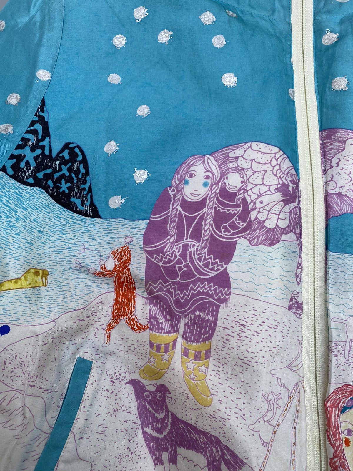 Tsumori Chisato Reversible Winter Living Print Puffer Down Jacket Size M / US 6-8 / IT 42-44 - 7 Thumbnail