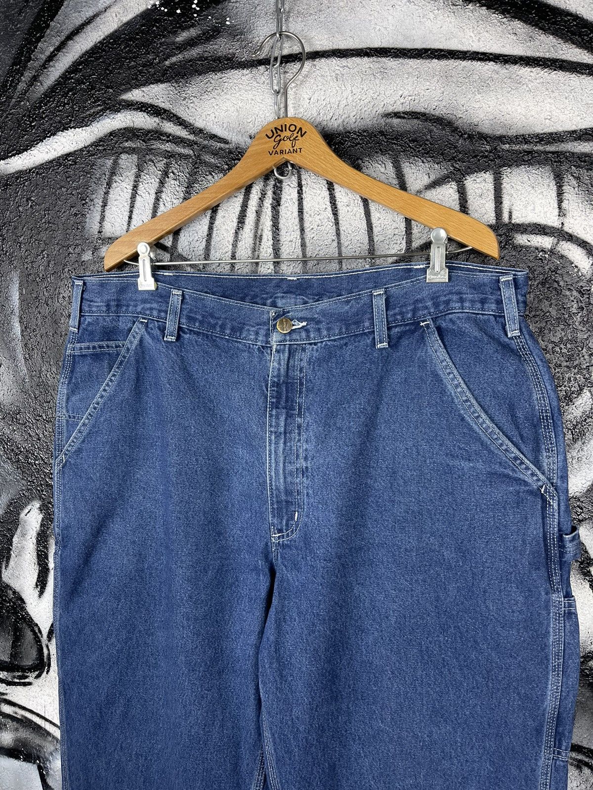 Carhartt Y2K Carhartt B13 DST Workwear Denim Pants Men’s Size 40x28 Size US 40 / EU 56 - 5 Thumbnail