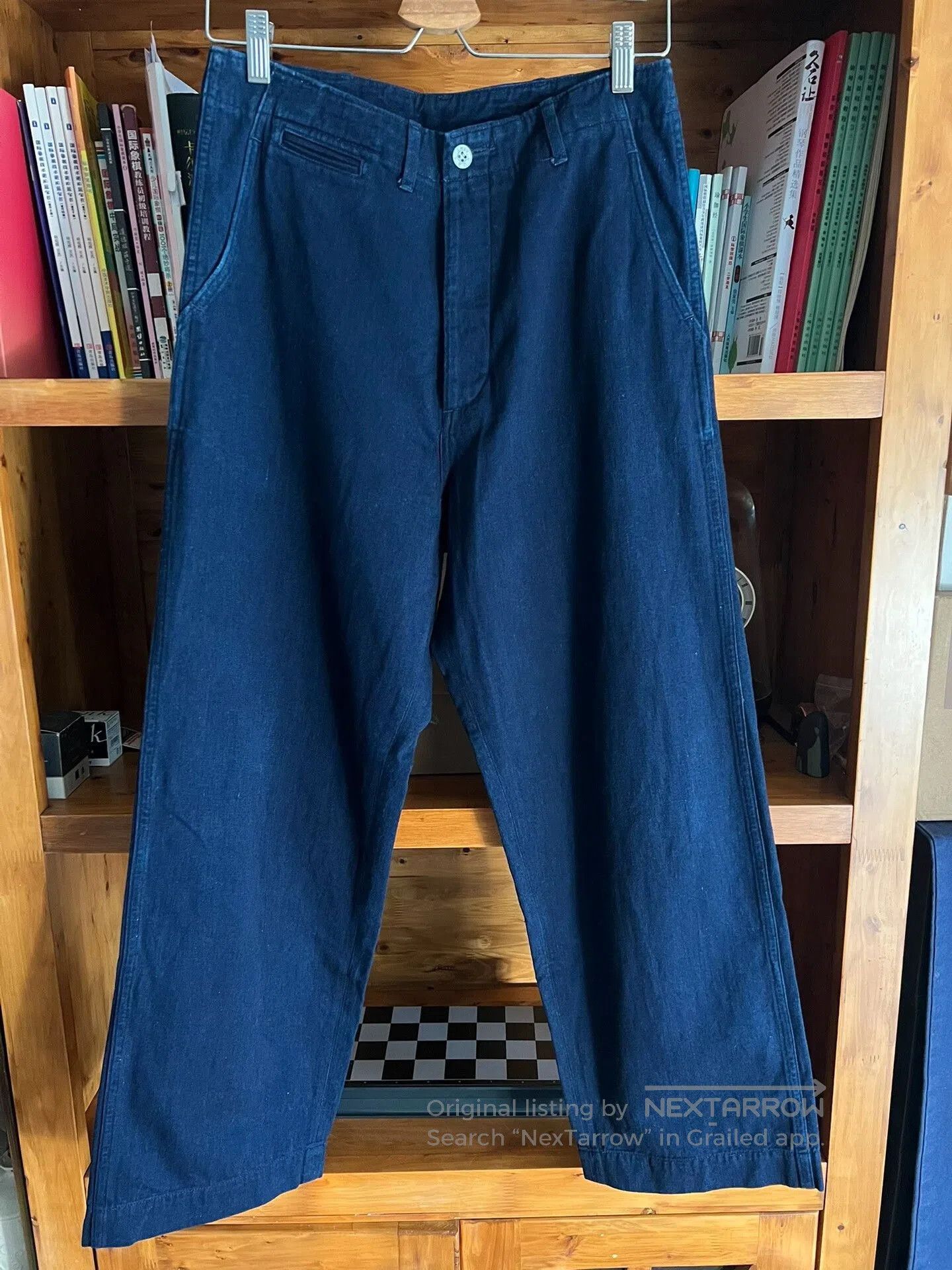 Japan Blue Jeans soulive indigo chino casual pants. Size US 31 - 1 Thumbnail