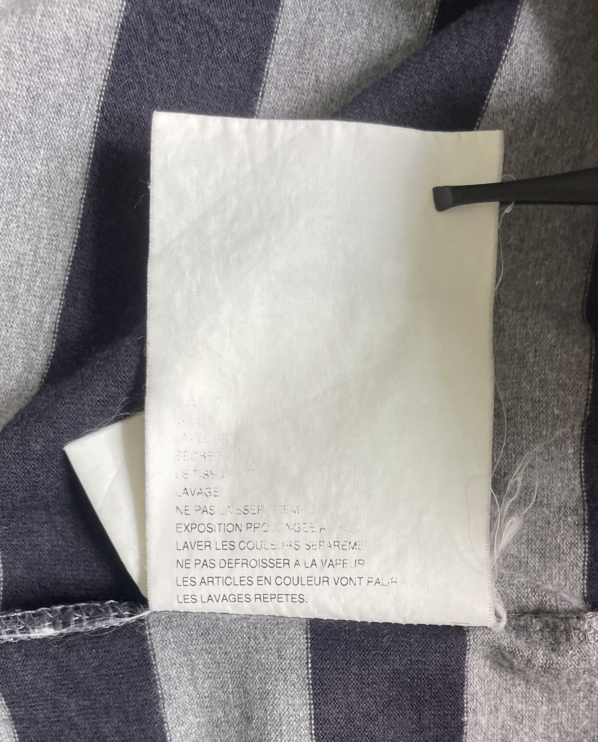 Comme des Garcons Homme CDGH Stripped Polo Shirt 2004 Size US S / EU 44-46 / 1 - 6 Thumbnail