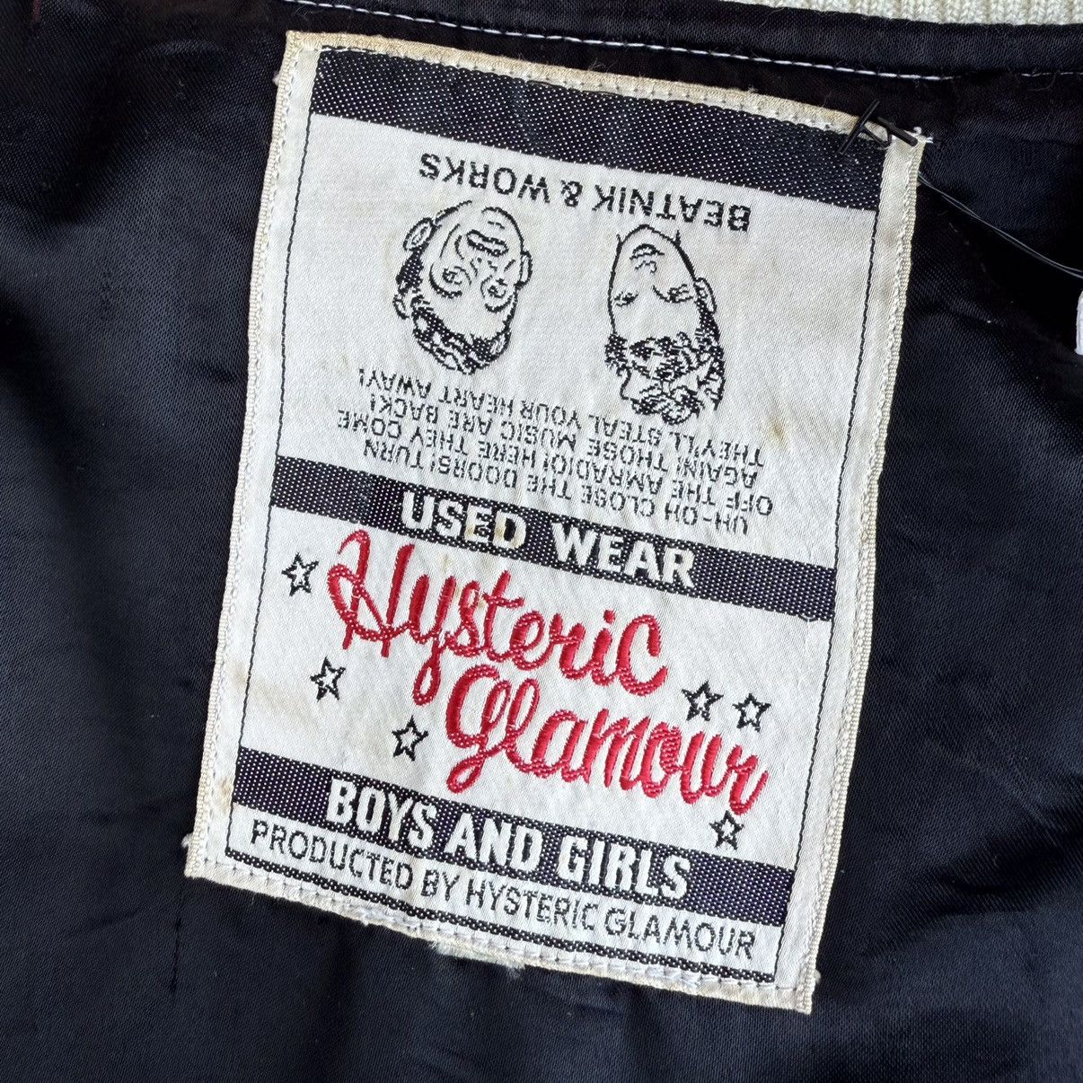 Hysteric Glamour × Japanese Brand HYSTERIC GLAMOUR Super Rare Embroidery Logo Varsity Jacket Size US L / EU 52-54 / 3 - 10 Thumbnail