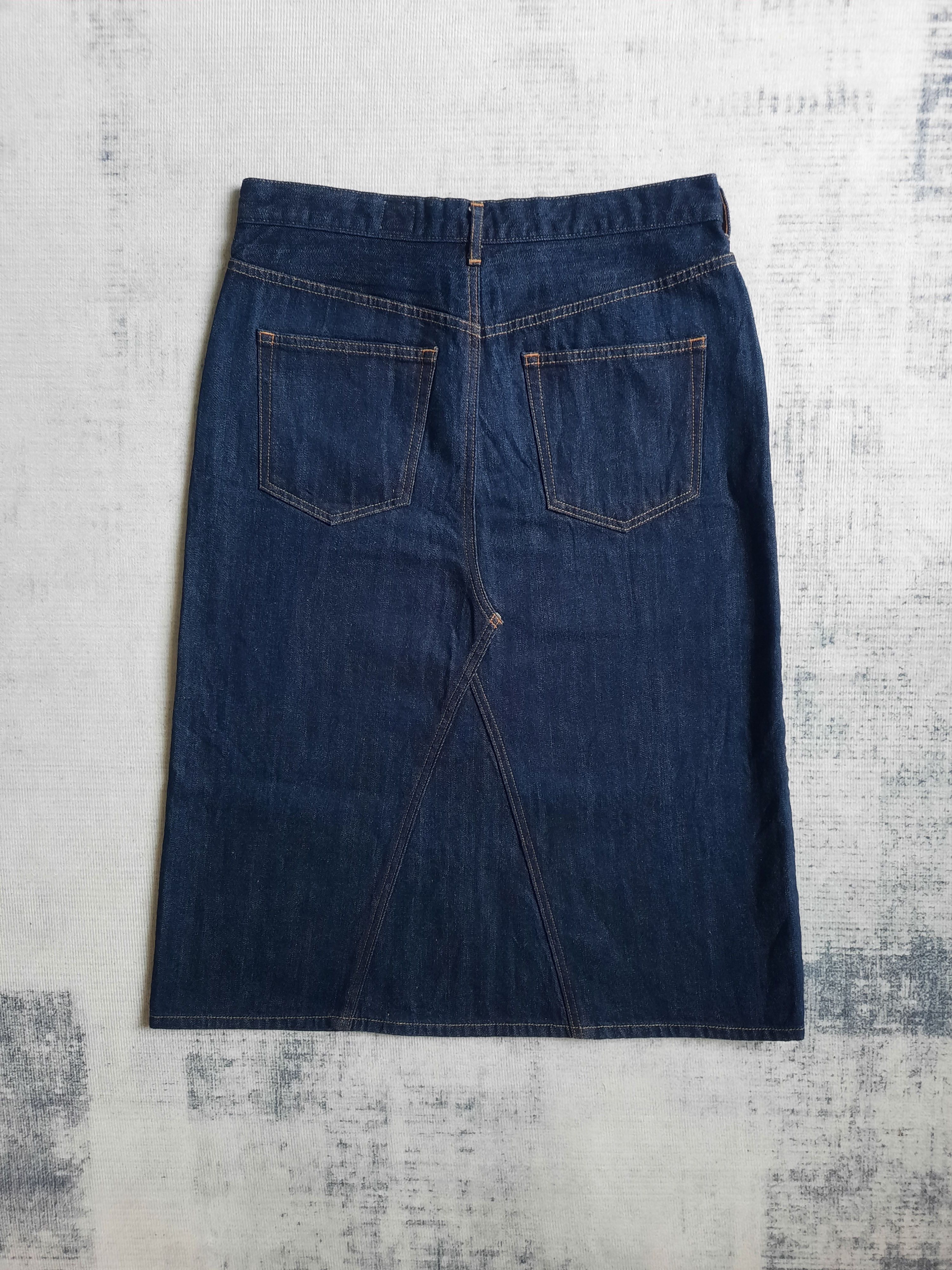 Japanese Brand 🔥Japanese brand made in japan indigo selvedge denim skirt Size 32" / US 10 / IT 46 - 2 Thumbnail