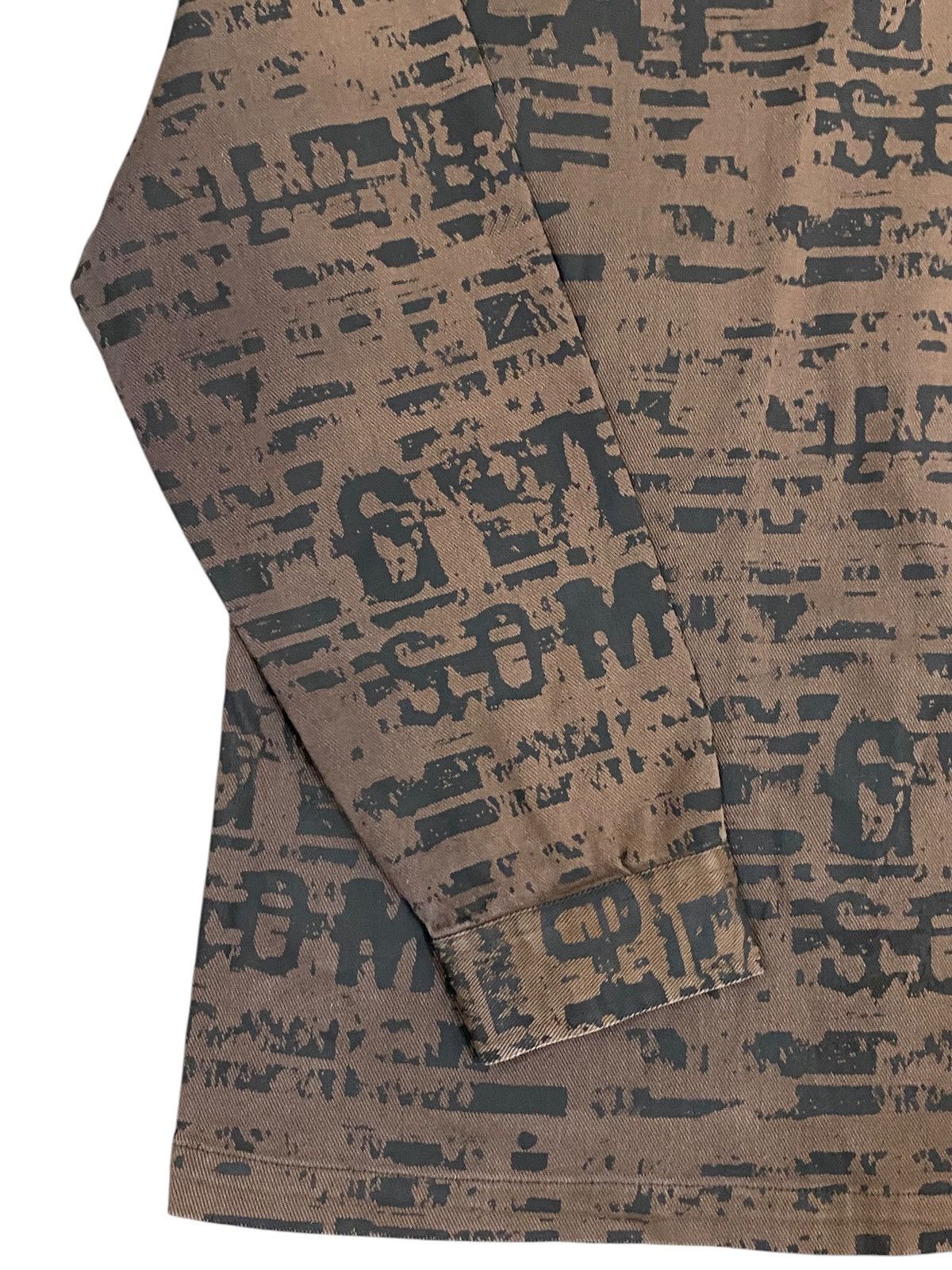 In The Attic In The Attic Brown Graphic Print Jacket Size US L / EU 52-54 / 3 - 5 Thumbnail