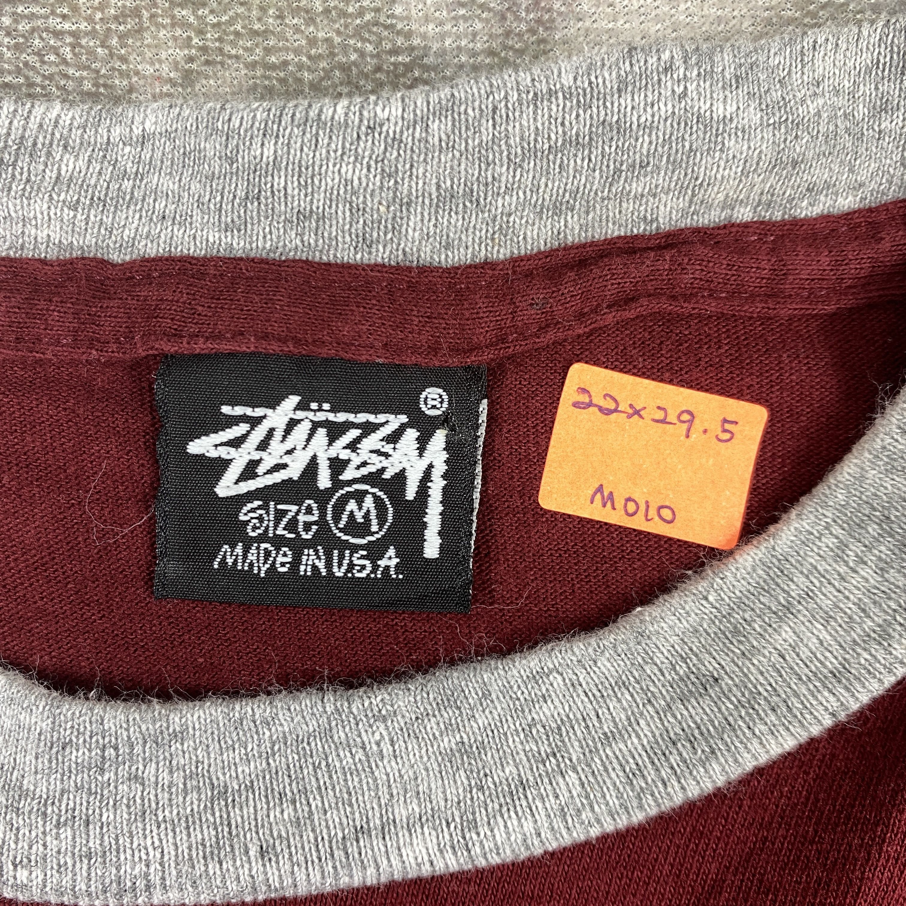 Stussy Vintage Stussy Big Logo USA Large Shirt - M010 Size US L / EU 52-54 / 3 - 4 Thumbnail