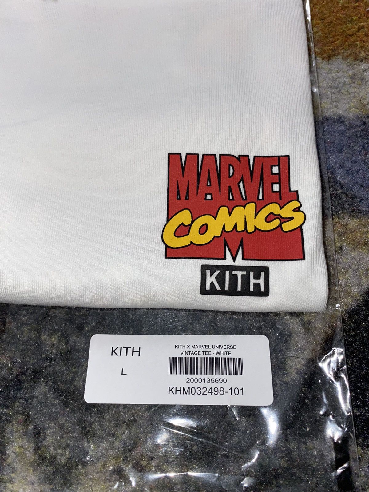 Kith × Marvel Comics × Vintage Kith x Marvel Universe Vintage Tee Size US L / EU 52-54 / 3 - 5 Thumbnail
