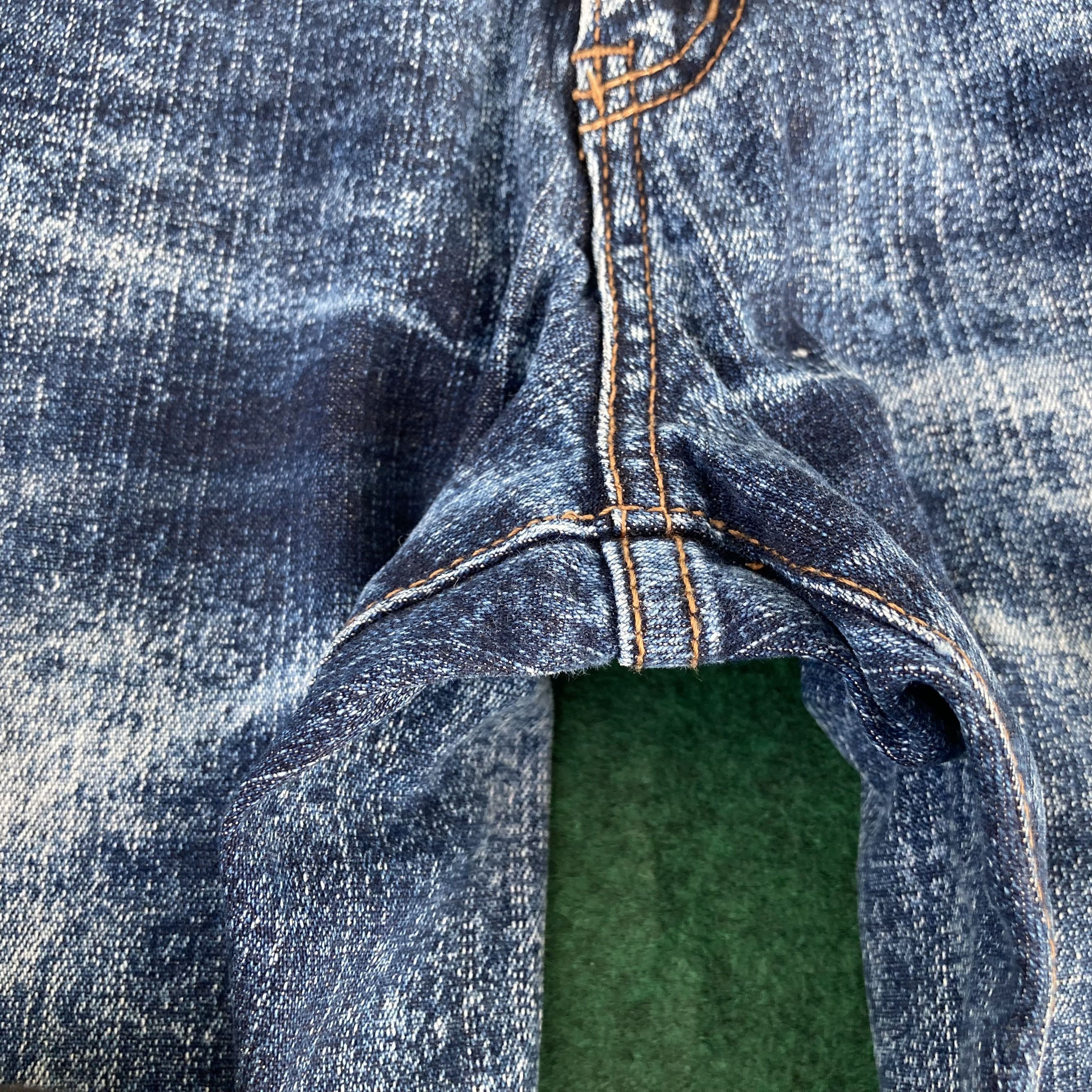 Japanese Brand × Schlussel Vtg Schlussel Men's Bootcut Flare Jeans Size US 34 / EU 50 - 7 Thumbnail