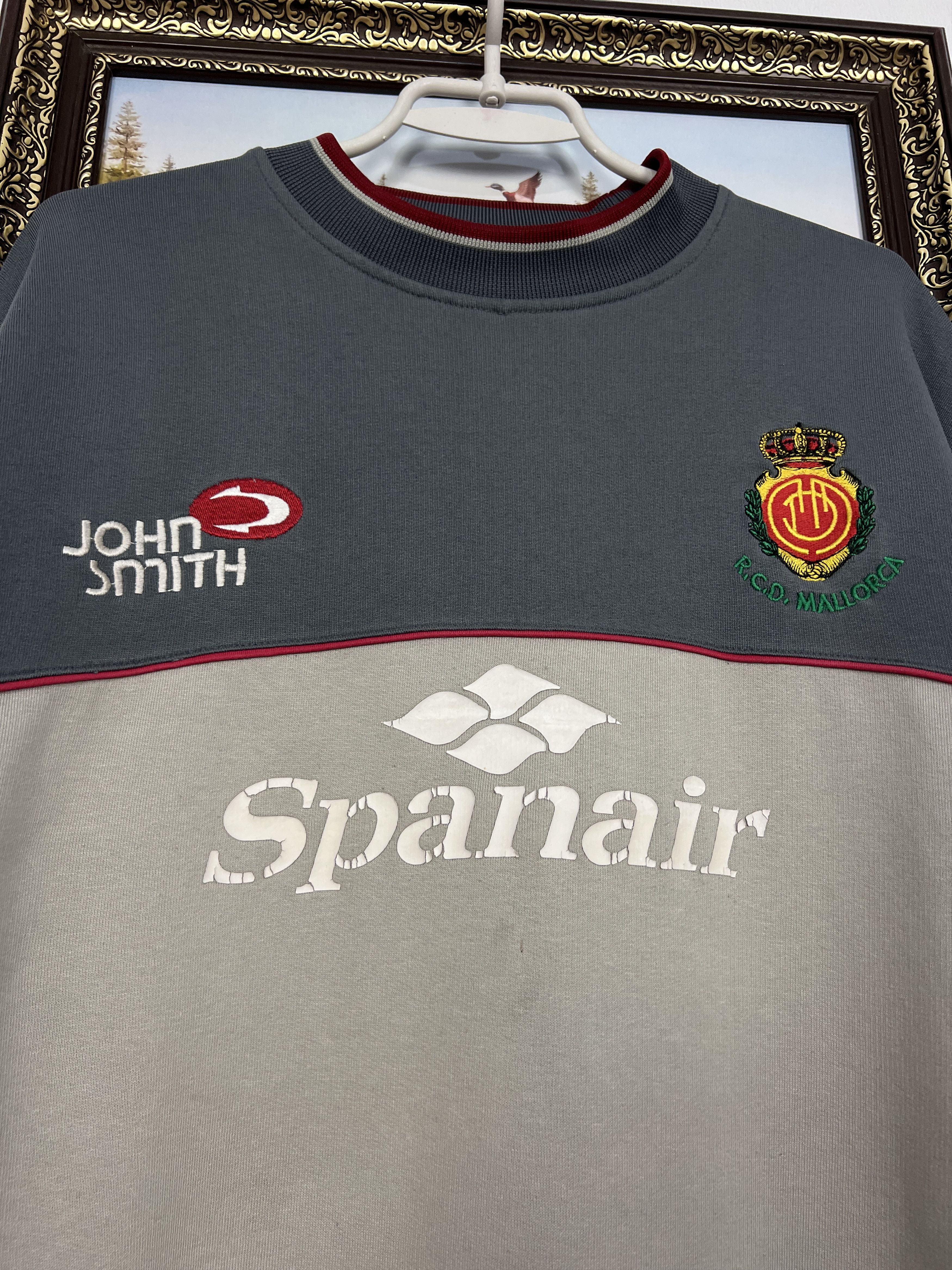 Vintage Mallorca Football Sweatshirt Soccer Track Top Crewneck Size US L / EU 52-54 / 3 - 3 Thumbnail