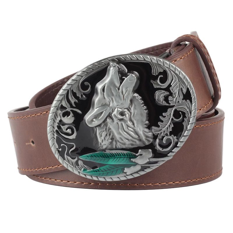 Designer New Trend Vintage Belt Riveted Belts Menswear Accessories Size ONE SIZE - 5 Thumbnail