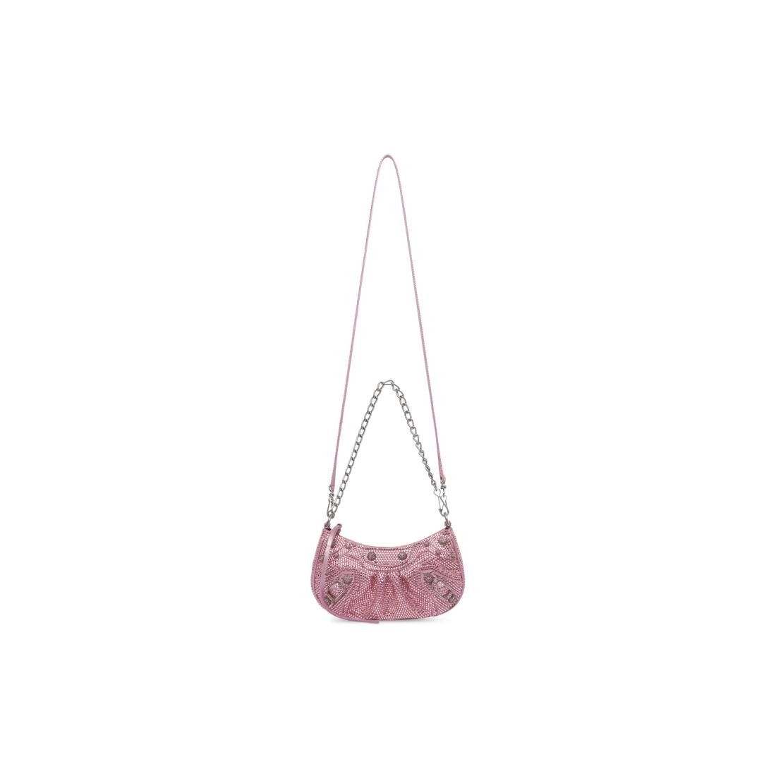 Balenciaga o1mt1gz0525 Size: OS / Le Cagole Mini Bag Rhinestones Size ONE SIZE - 5 Thumbnail
