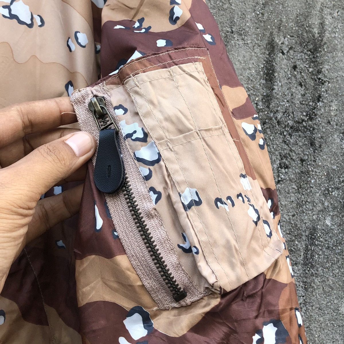 Vintage Jacket Flyer’s Man Intermediate Camo Ma-1 Bomber Jacket Size US L / EU 52-54 / 3 - 5 Thumbnail
