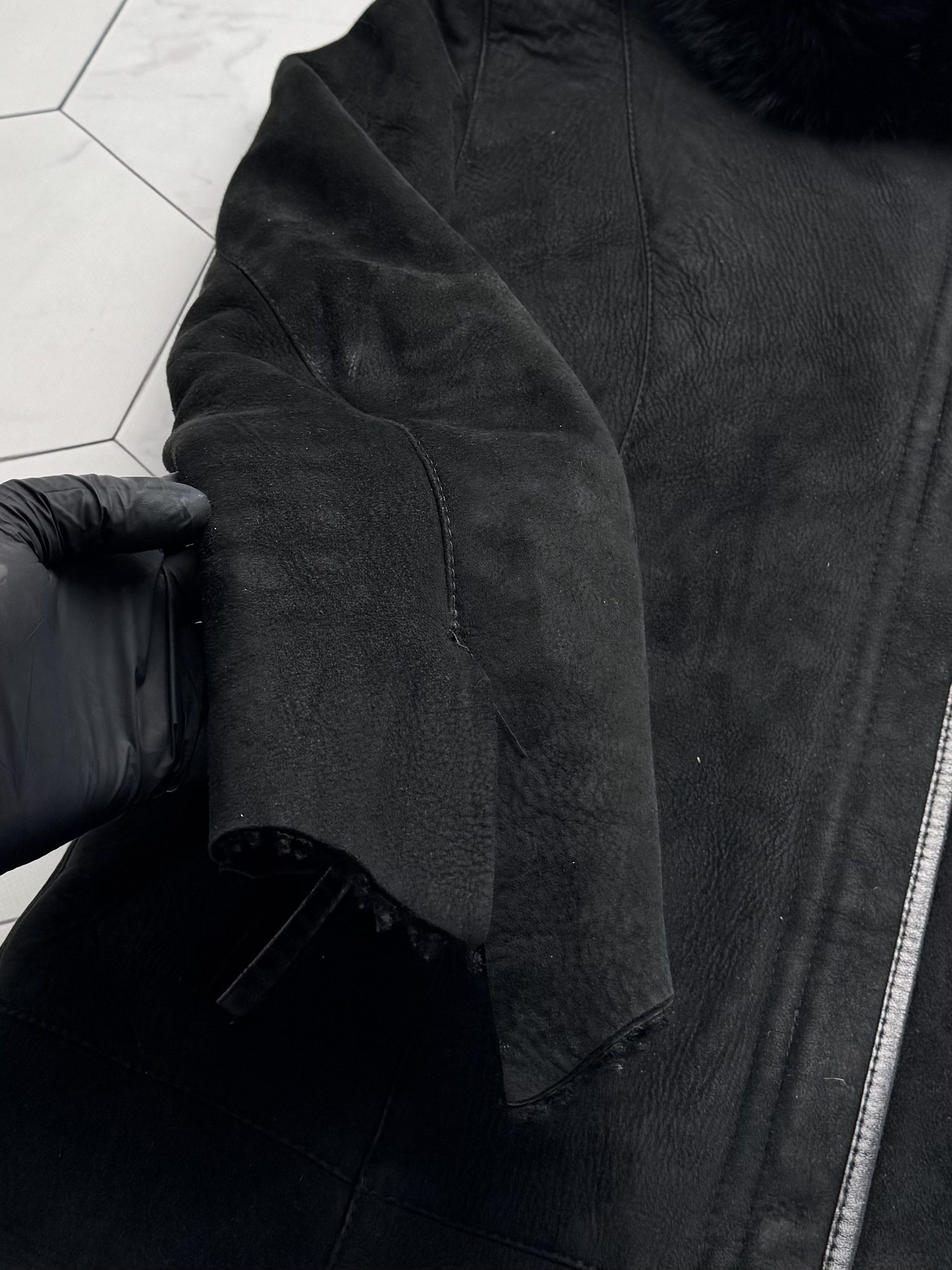 Vintage Vintage Real Sheepskin Coat (B550)E2D15 Size XS / US 0-2 / IT 36-38 - 10 Thumbnail